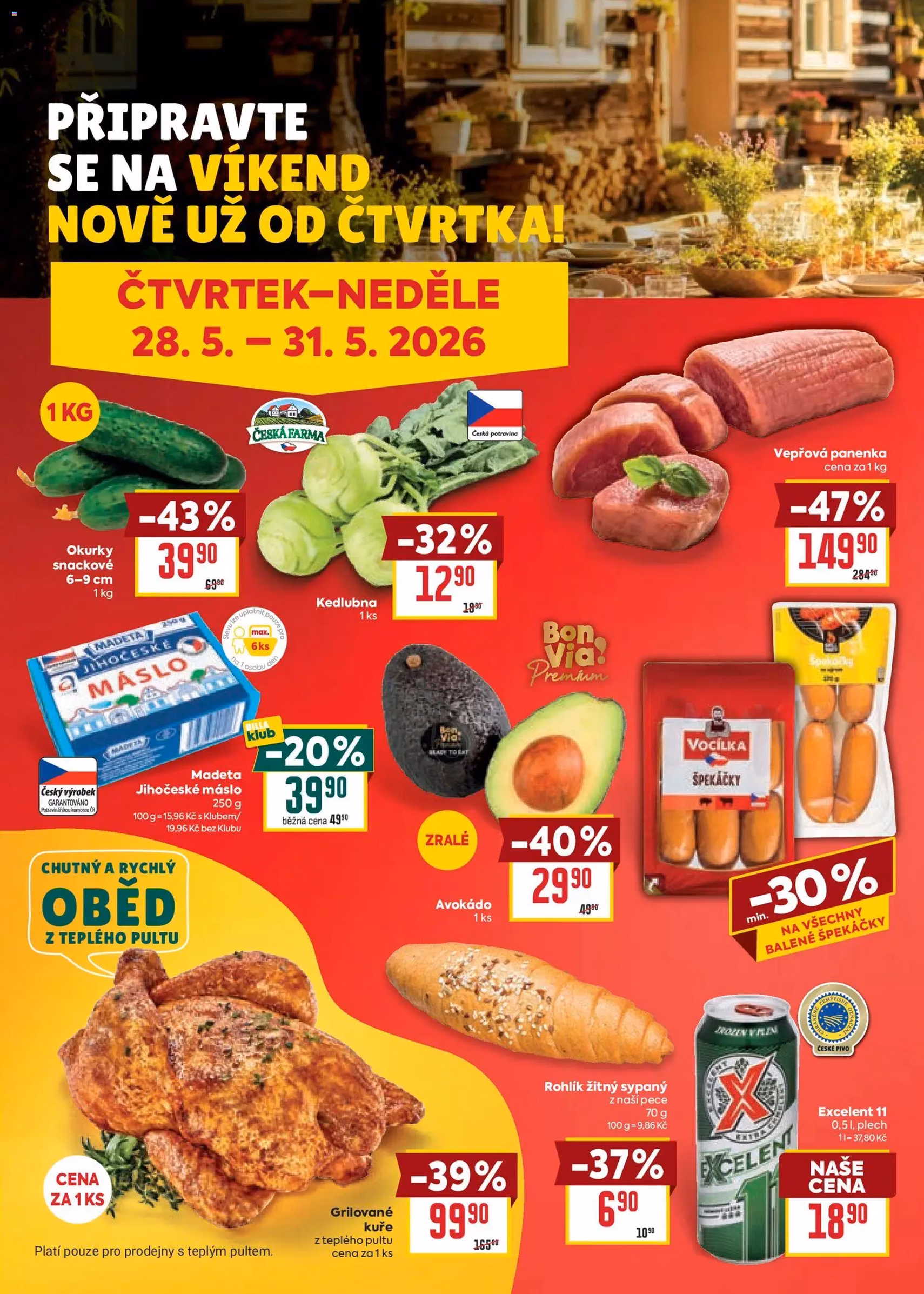 Billa Velký leták - platný leták od 27.05.2026 strana 28 z 34