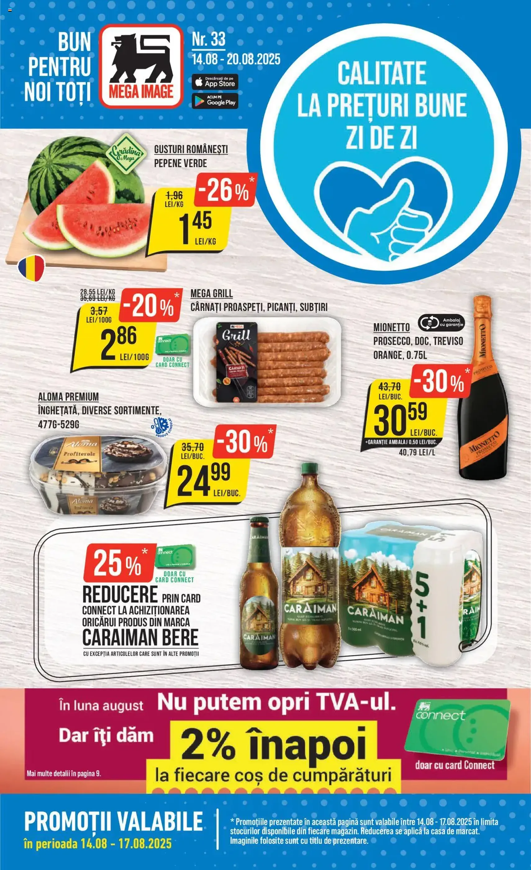 Catalog Mega Image - cataloage valabile începând cu 14.08.2025 pagina 1 din 24