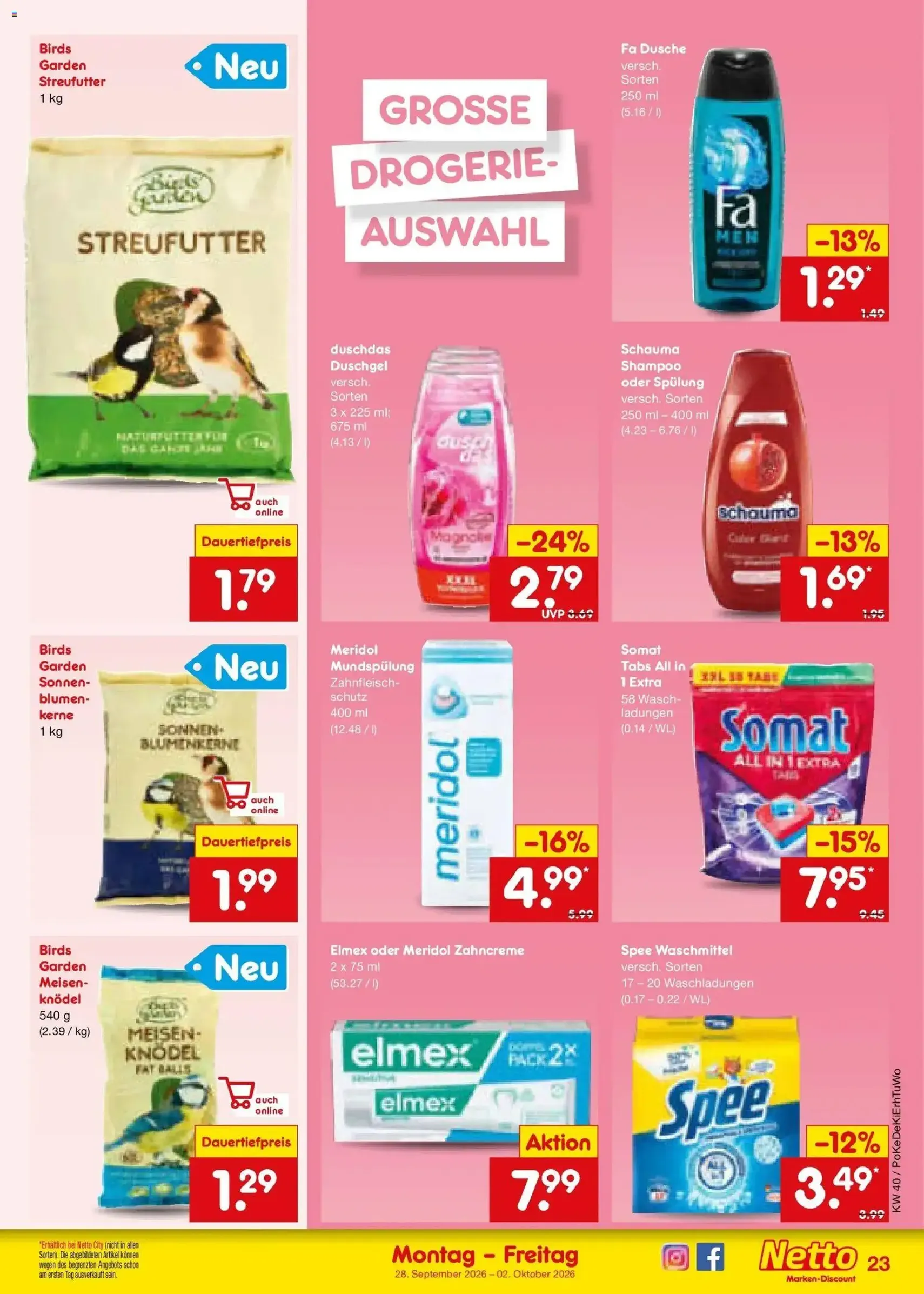 Netto Marken-Discount Prospekt - Gültiger Prospekt ab 28.09.2026, Seite 33 von insgesamt 72