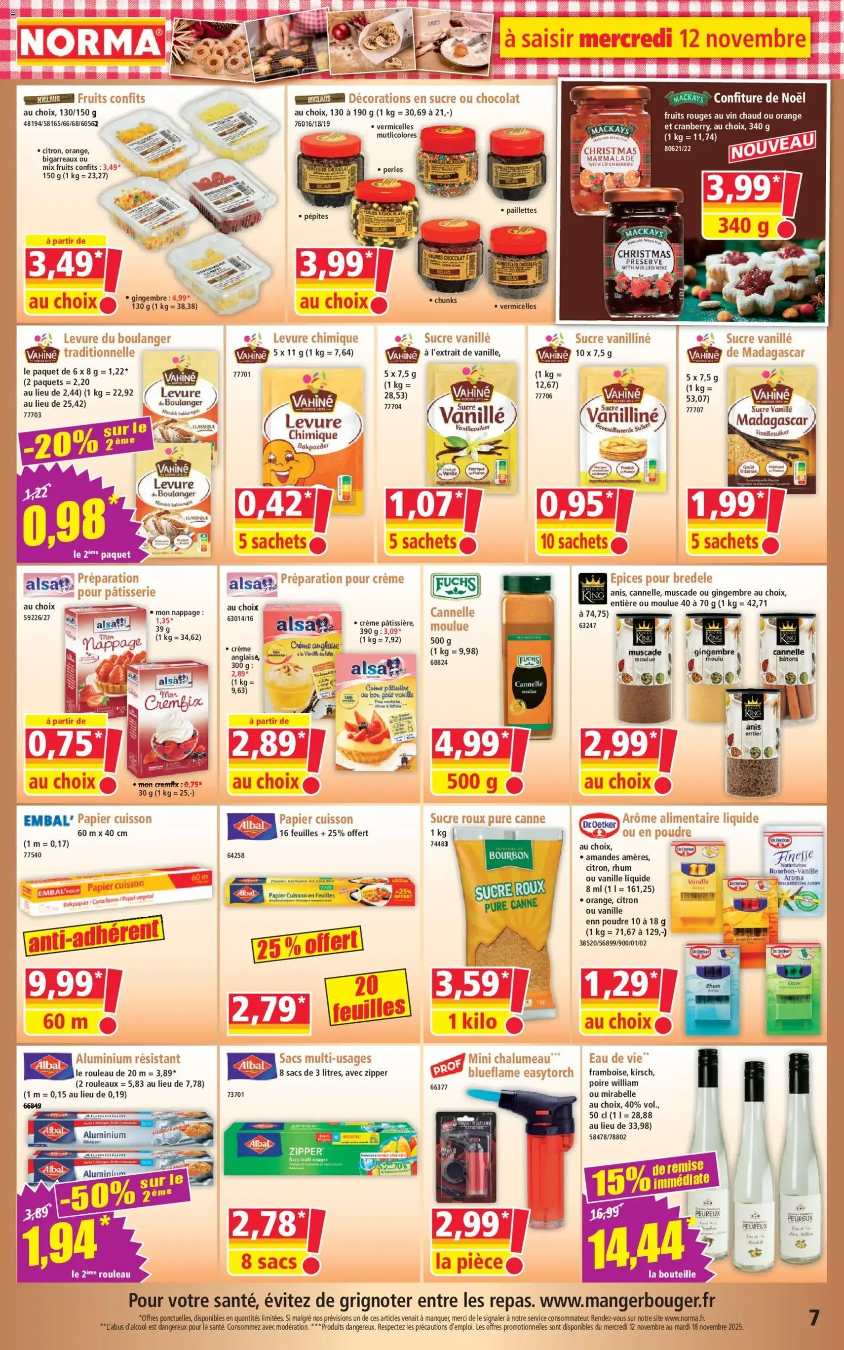 Norma catalogue - brochure valable à partir du 12/11/2025, page 7 sur 12