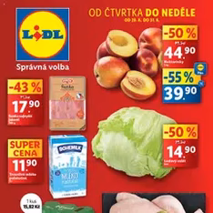 Lidl leták - náhled letáku platný od 28.08.2025