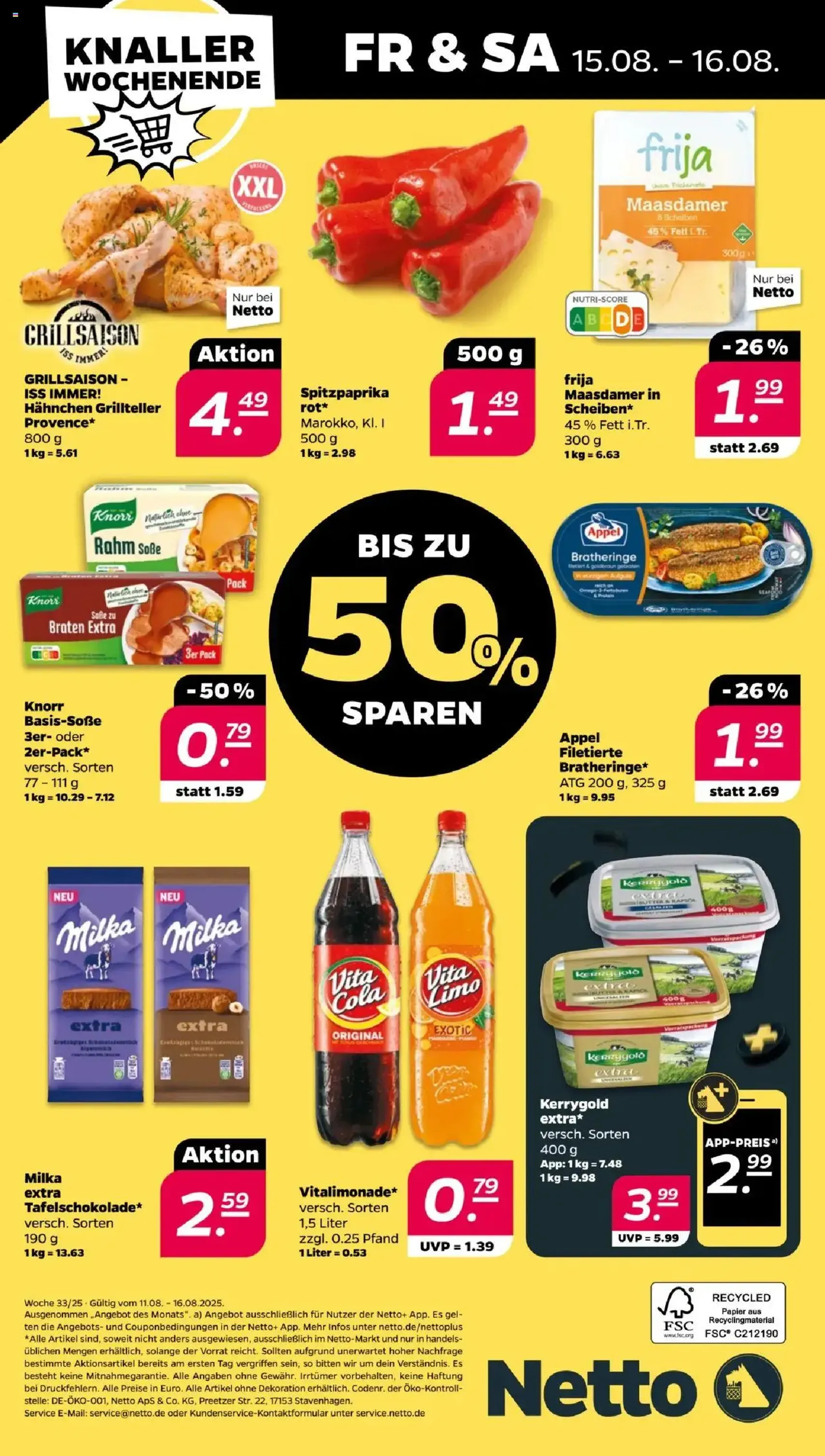 Netto Prospekt - Gültiger Prospekt ab 11.08.2025, Seite 30 von insgesamt 34 Netto Prospekt - Gültiger Prospekt ab 11.08.2025, Seite 30 von insgesamt 34