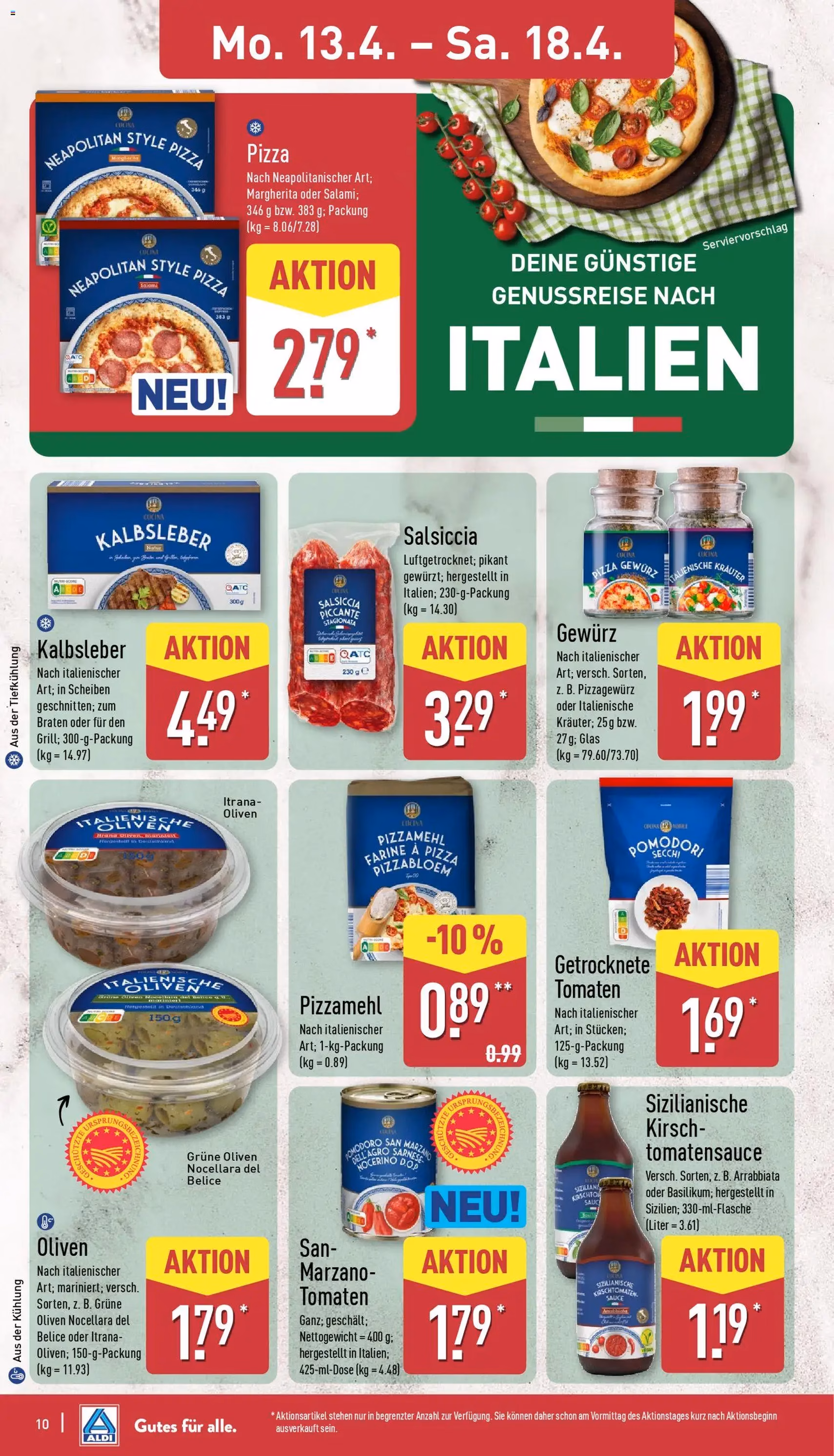 Aldi Prospekt - Gültiger Prospekt ab 13.04.2026, Seite 14 von insgesamt 40