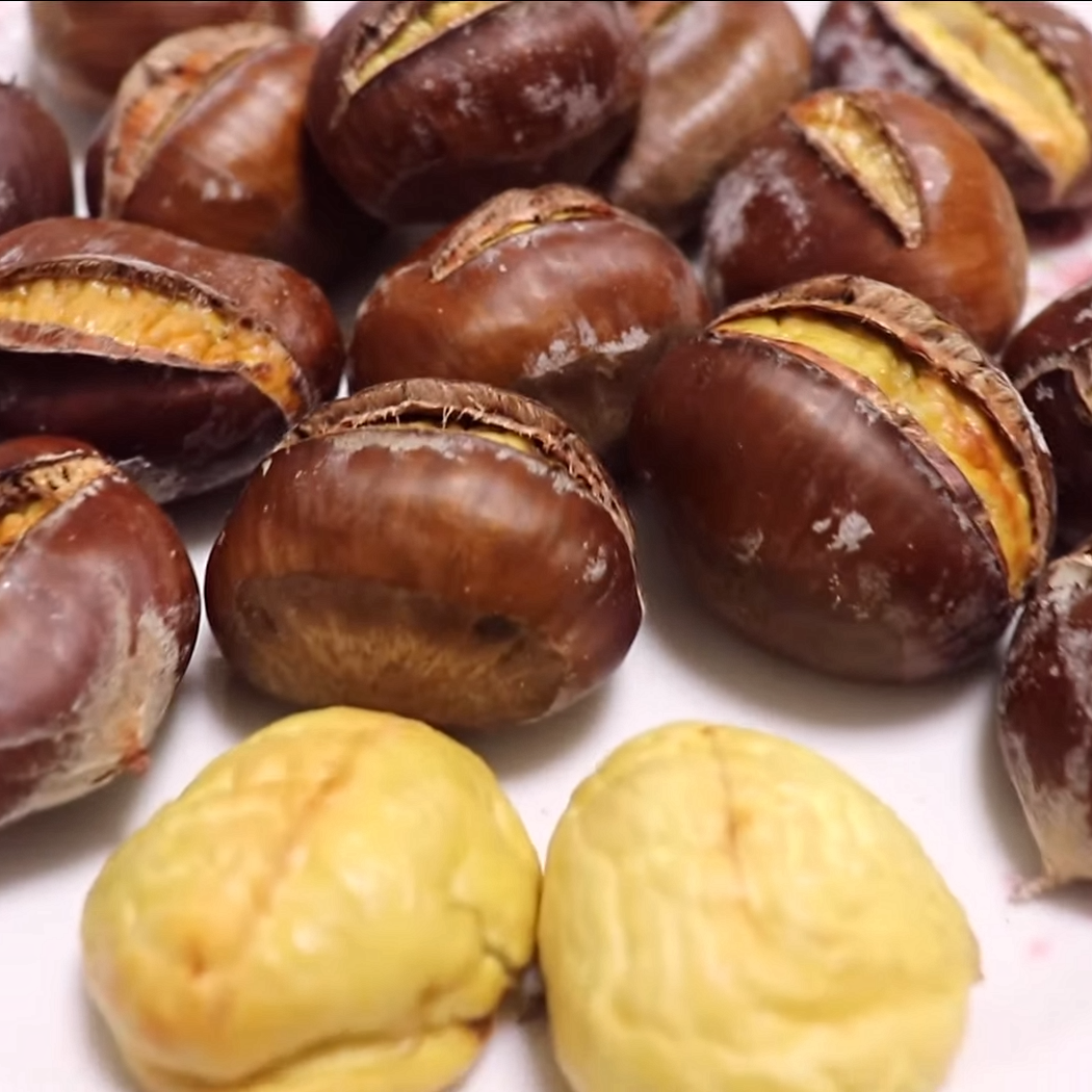 Castagne in Friggitrice ad Aria