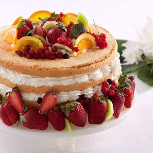 Recipe preview Quick fruit cake