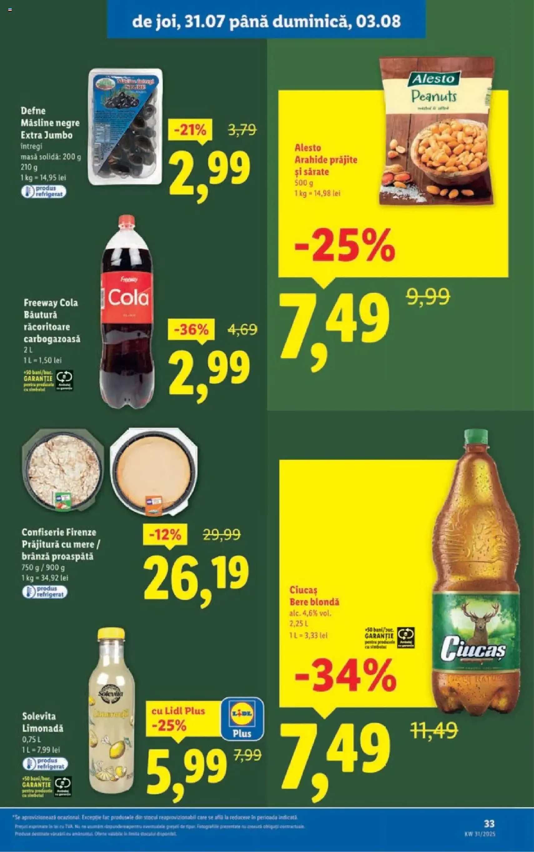 Catalog Lidl - cataloage valabile începând cu 28.07.2025 pagina 33 din 40 Catalog Lidl - cataloage valabile începând cu 28.07.2025 pagina 33 din 40