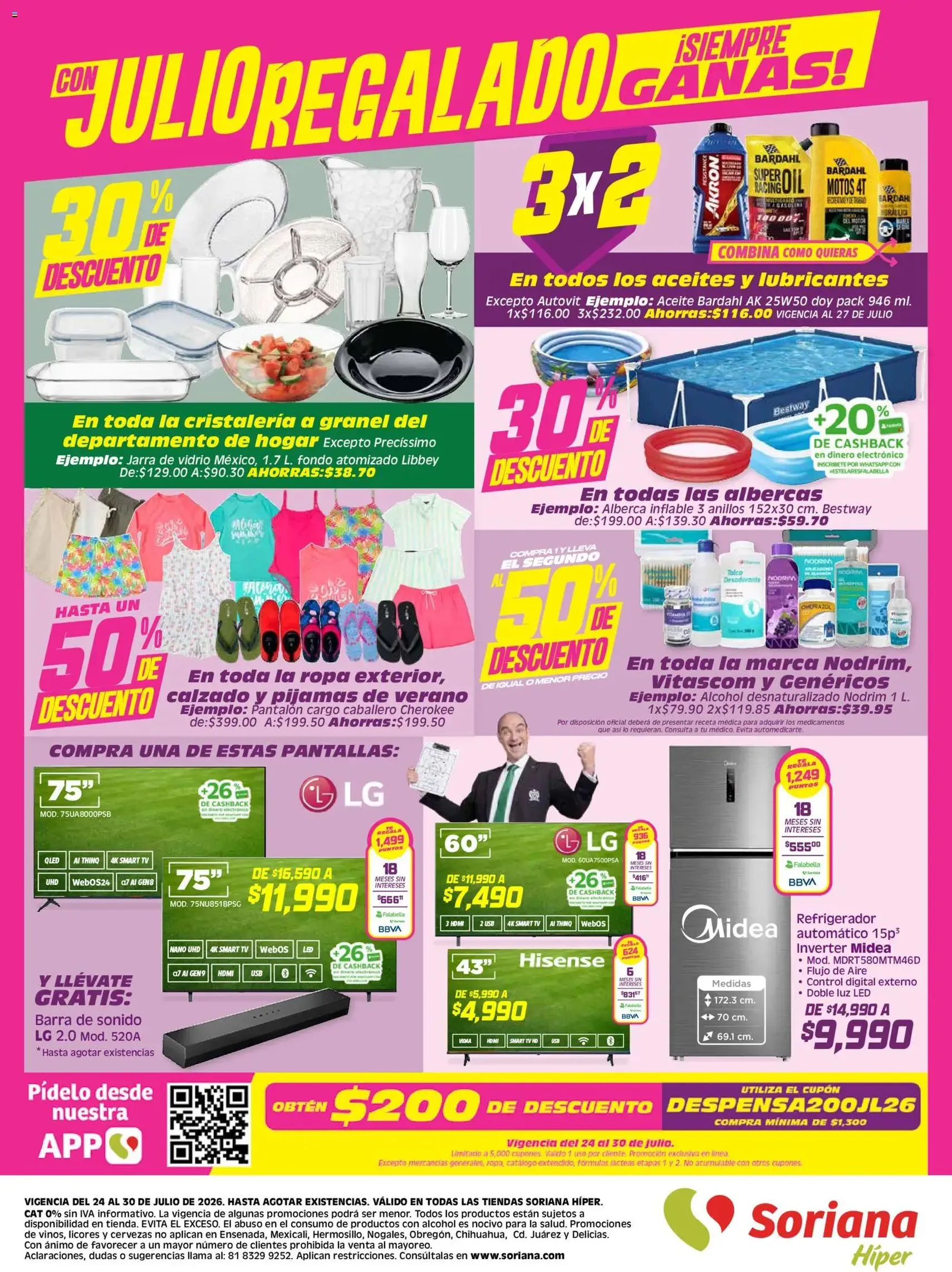 Soriana folleto - folleto válido desde 24/07/2026 página 8 de 8