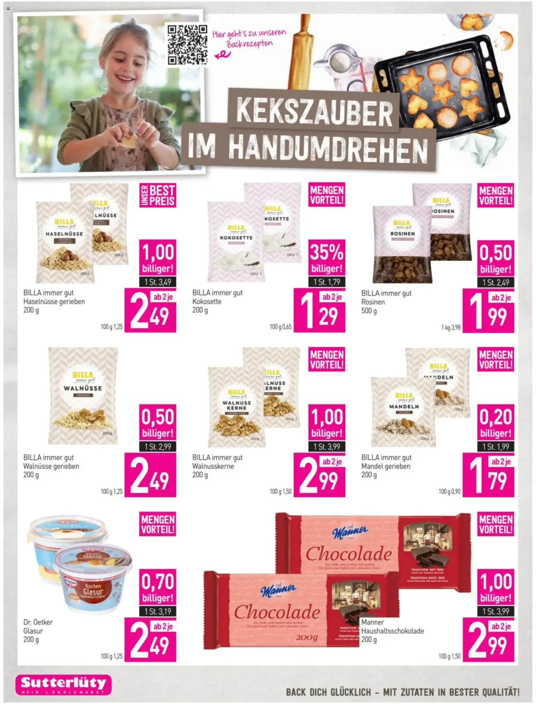 Sutterlüty Flugblatt - Gültiger Prospekt ab 30.10.2025, Seite 18 von insgesamt 24