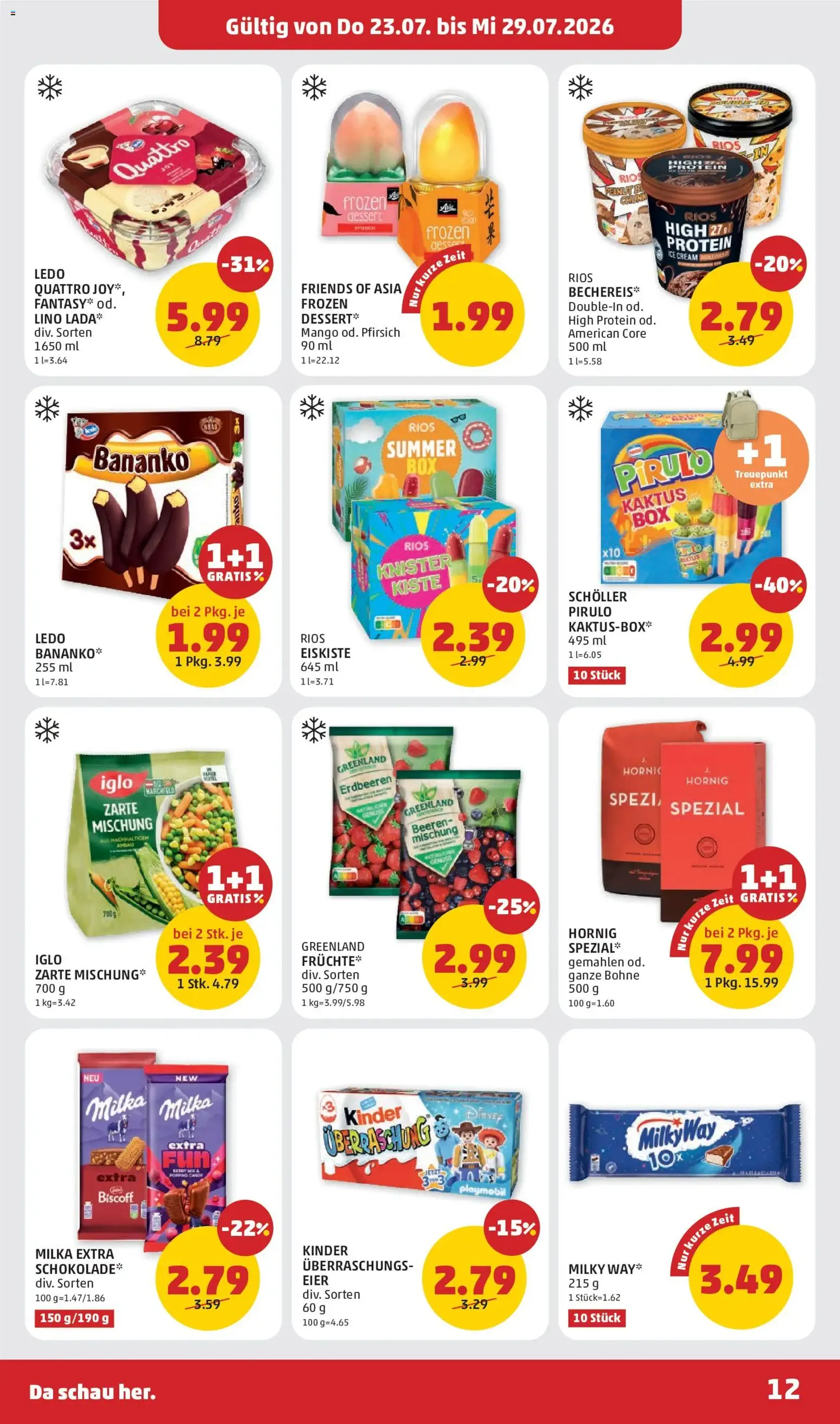 Penny Markt Flugblatt - Gültiger Prospekt ab 23.07.2026, Seite 12 von insgesamt 28
