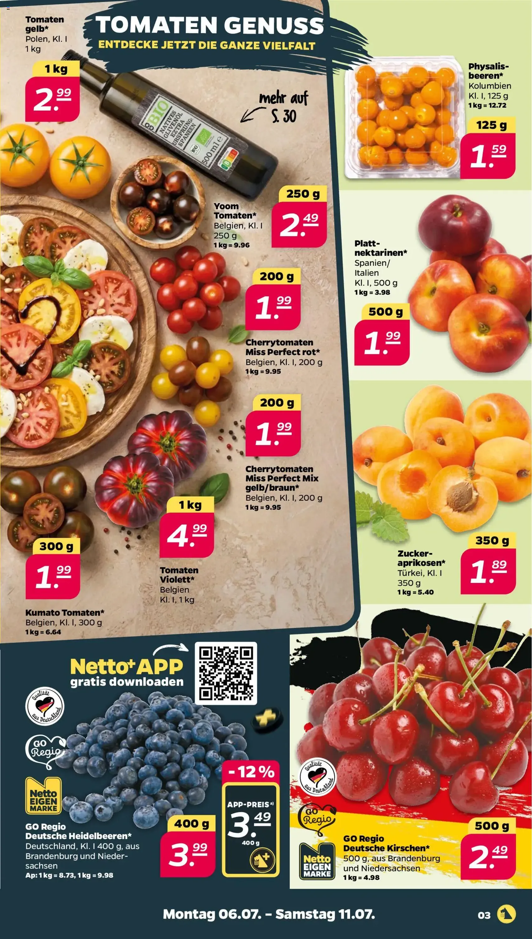 Netto Prospekt - Gültiger Prospekt ab 06.07.2026, Seite 3 von insgesamt 35