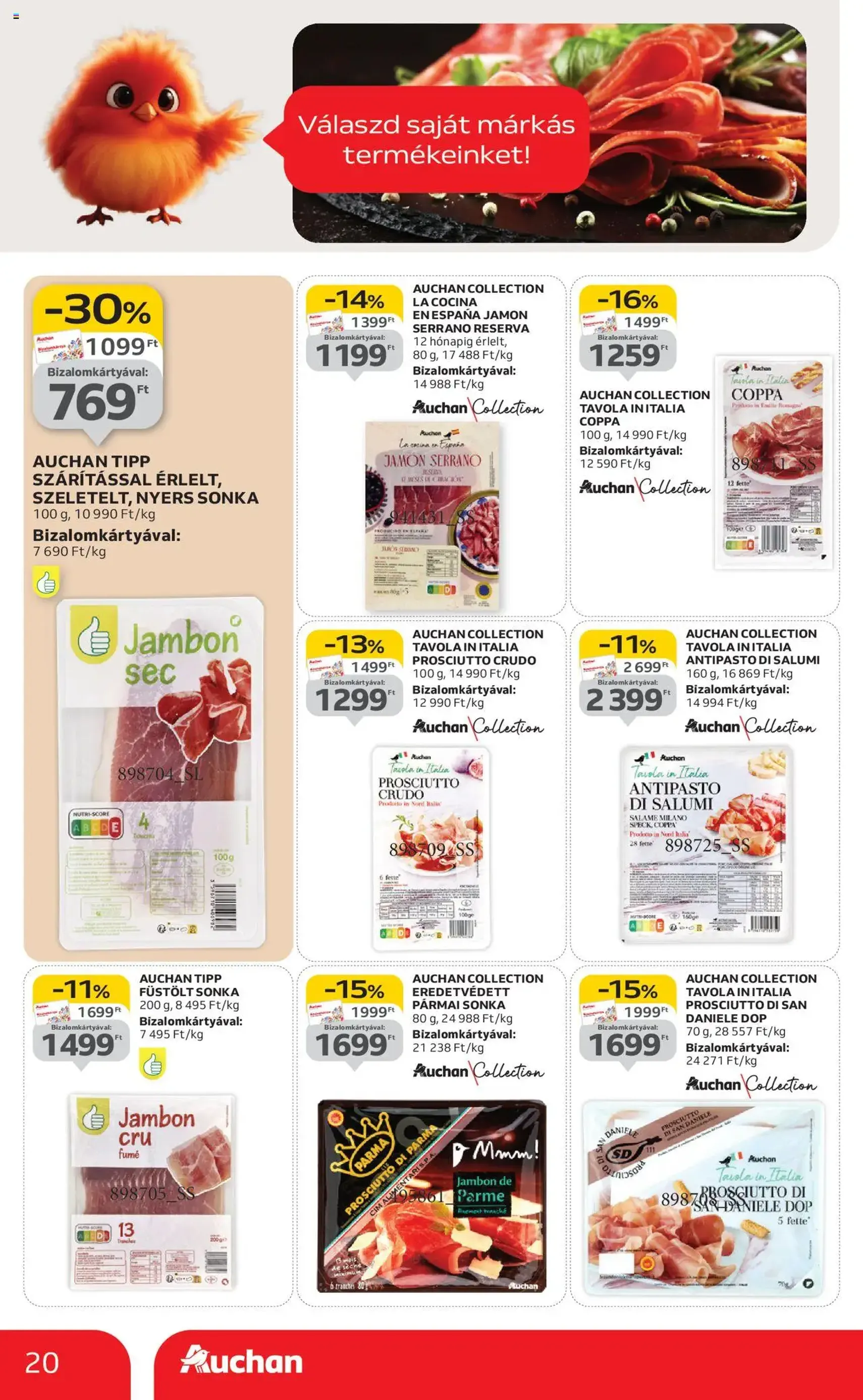 Auchan Akciós újság - 2025.10.09. érvényes szórólap 20 oldal 64 oldalból
