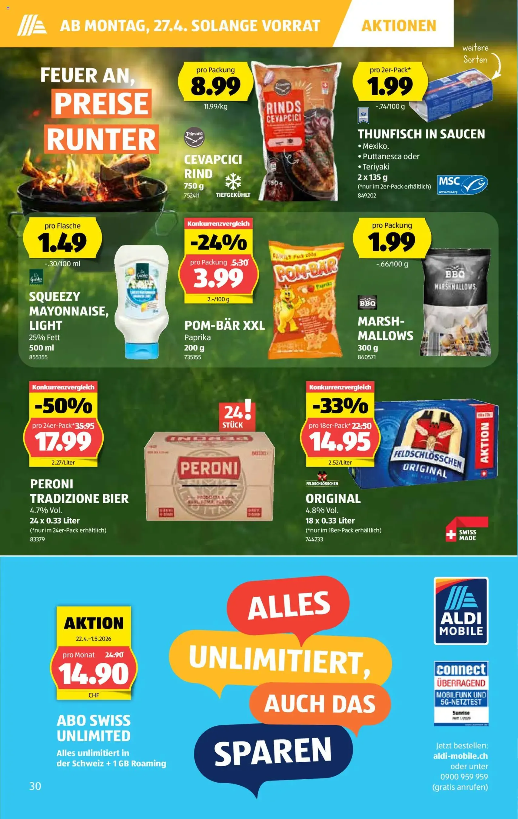 Aldi aktionen - Gültiger Prospekt ab 23.04.2026, Seite 30 von insgesamt 32