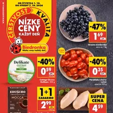 Biedronka leták - náhľad letáku platný od 01.10.2026