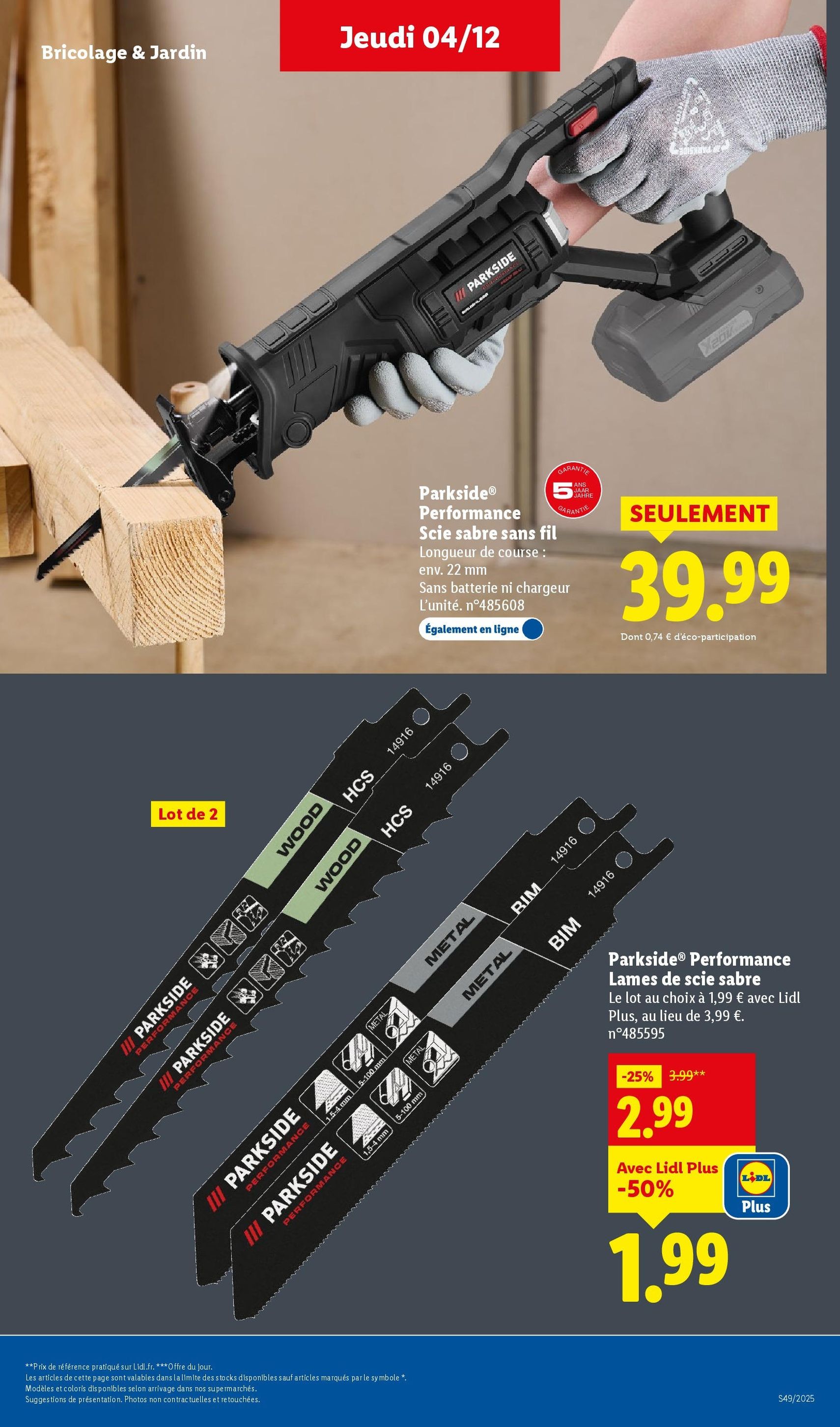 LIDL catalogue semaine 49 - brochure valable à partir du 04/12/2025, page 55 sur 96