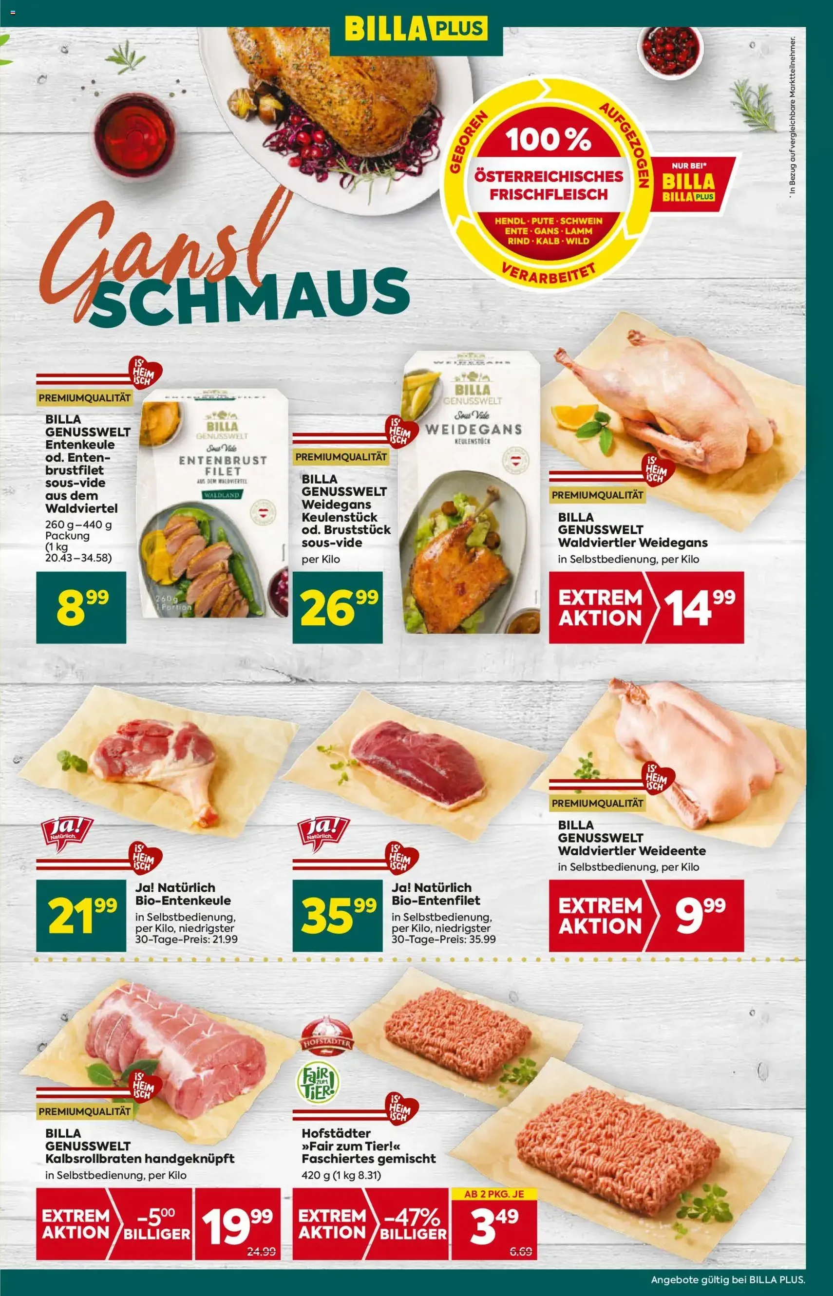 Billa Plus Flugblatt - Gültiger Prospekt ab 30.10.2025, Seite 11 von insgesamt 22