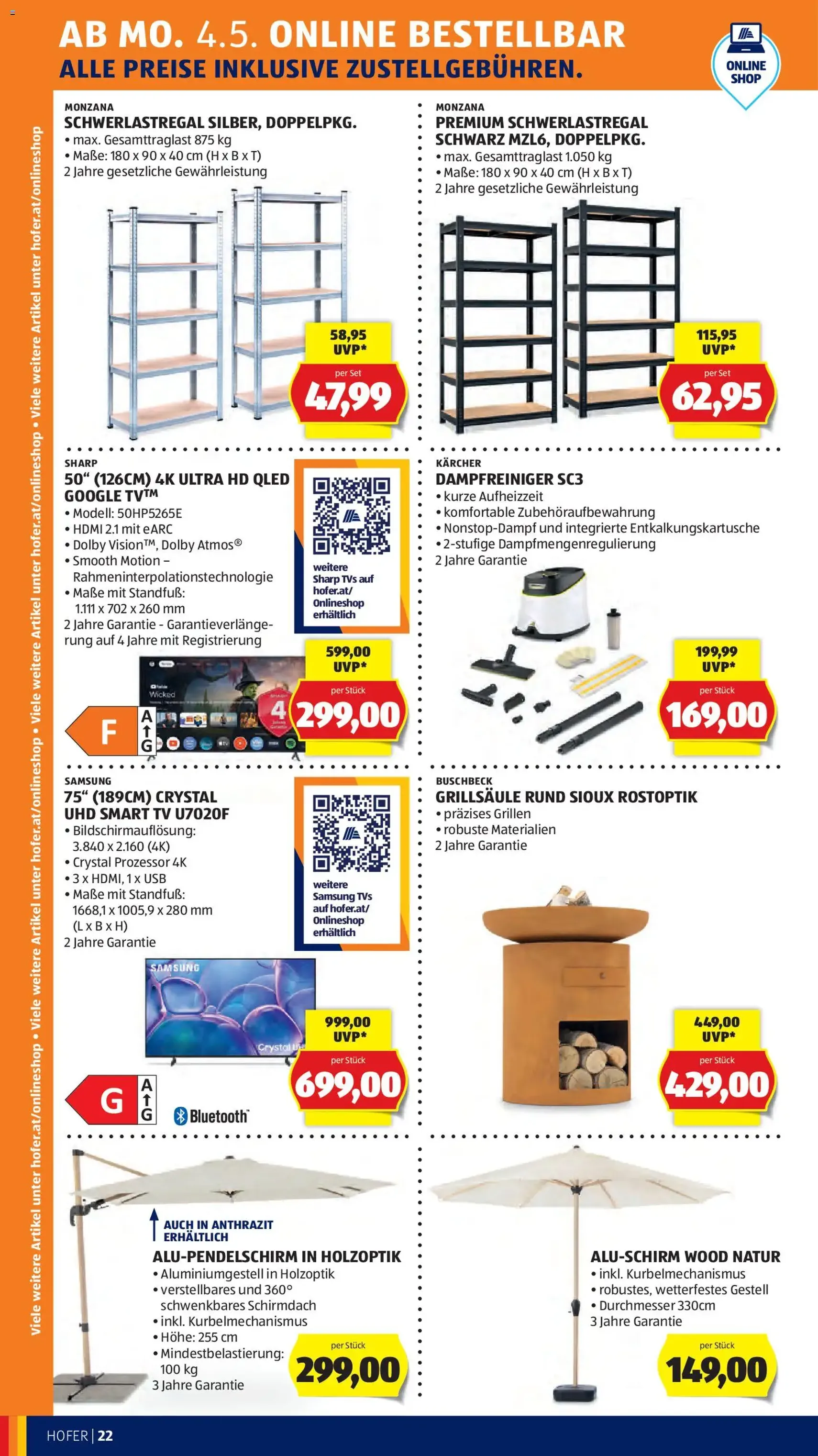 Hofer Flugblatt - Gültiger Prospekt ab 29.04.2026, Seite 28 von insgesamt 47