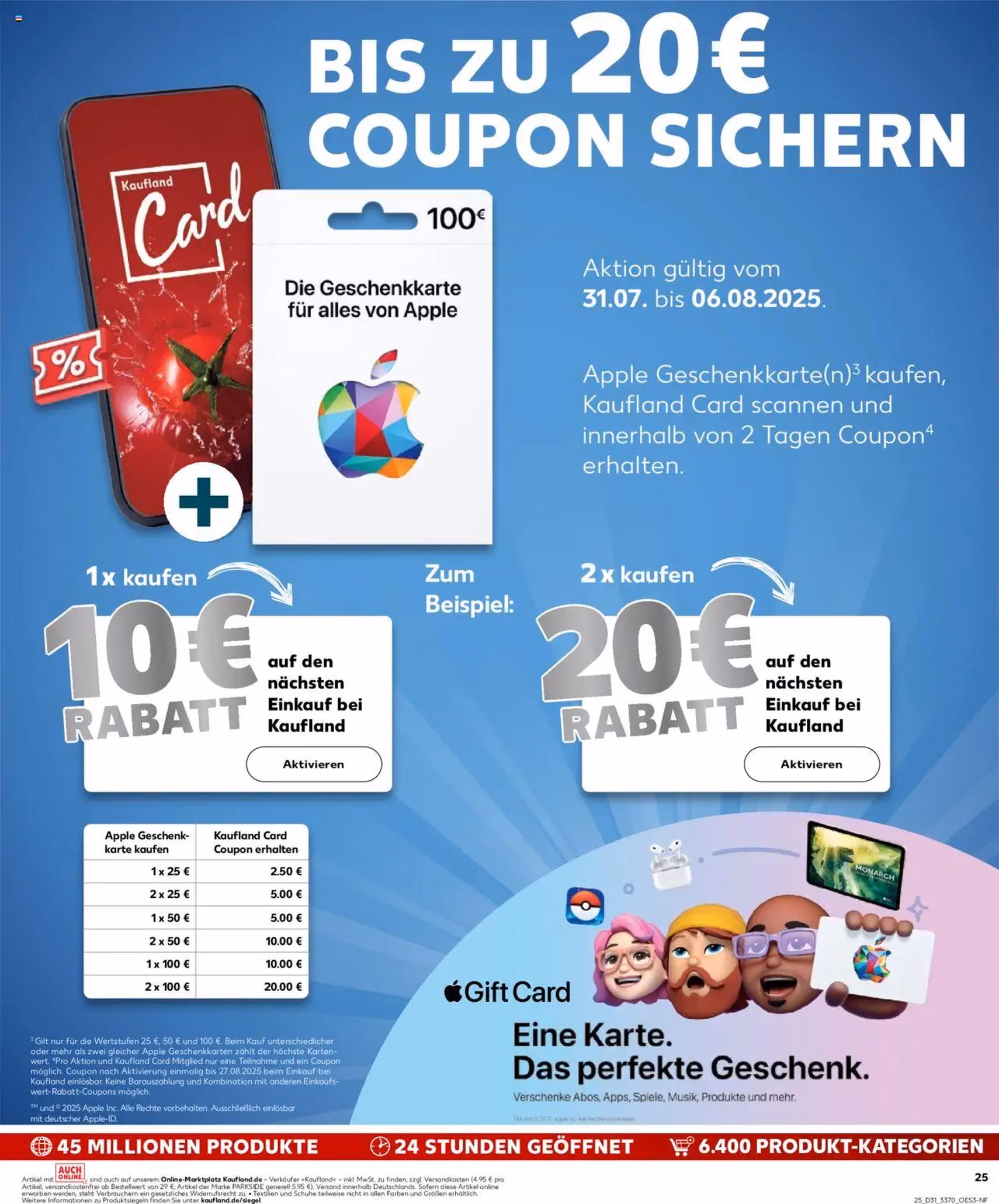 Kaufland Prospekt - Gültiger Prospekt ab 31.07.2025, Seite 25 von insgesamt 36