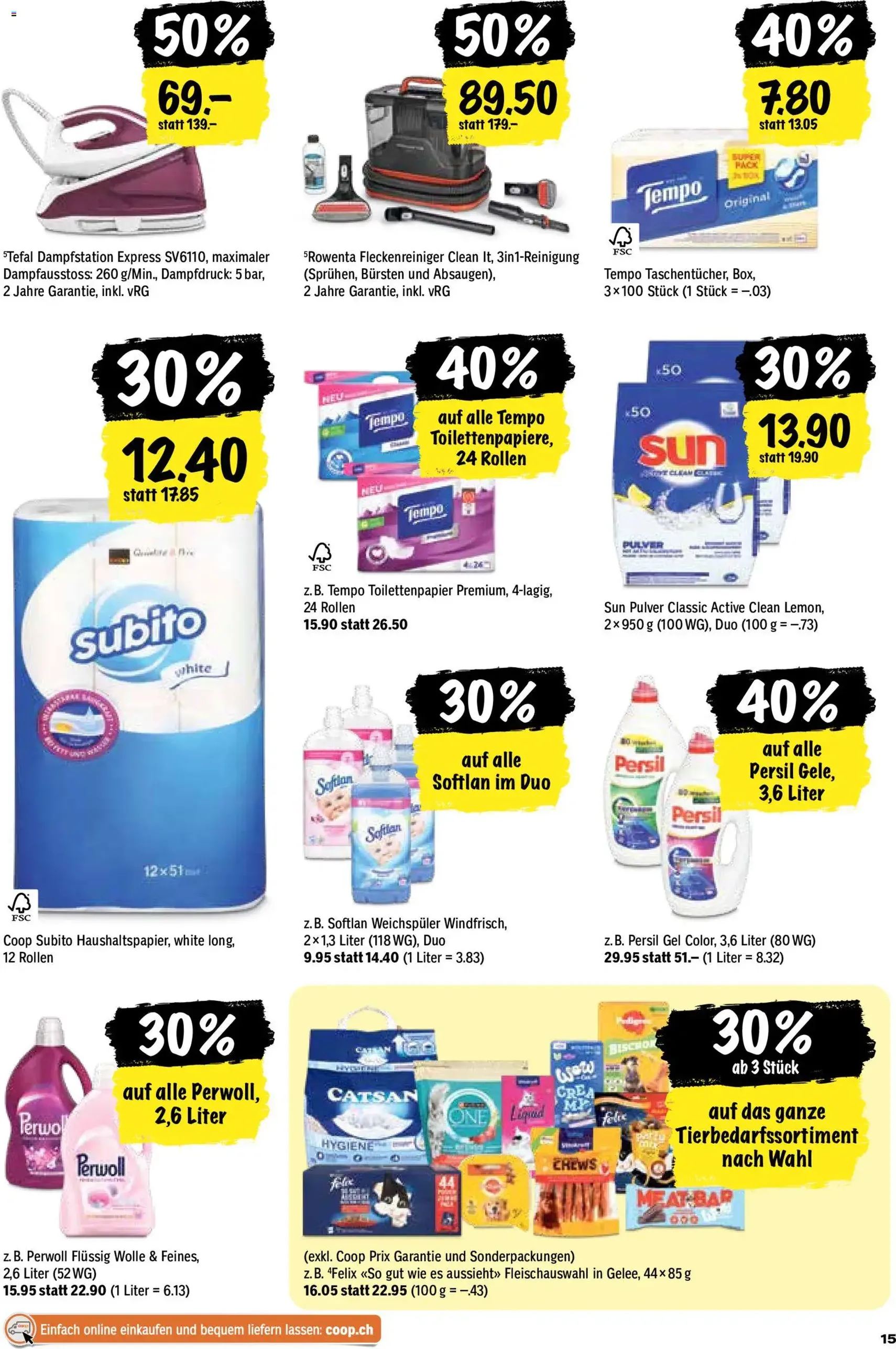 Coop aktionen - Gültiger Prospekt ab 08.10.2026, Seite 15 von insgesamt 24