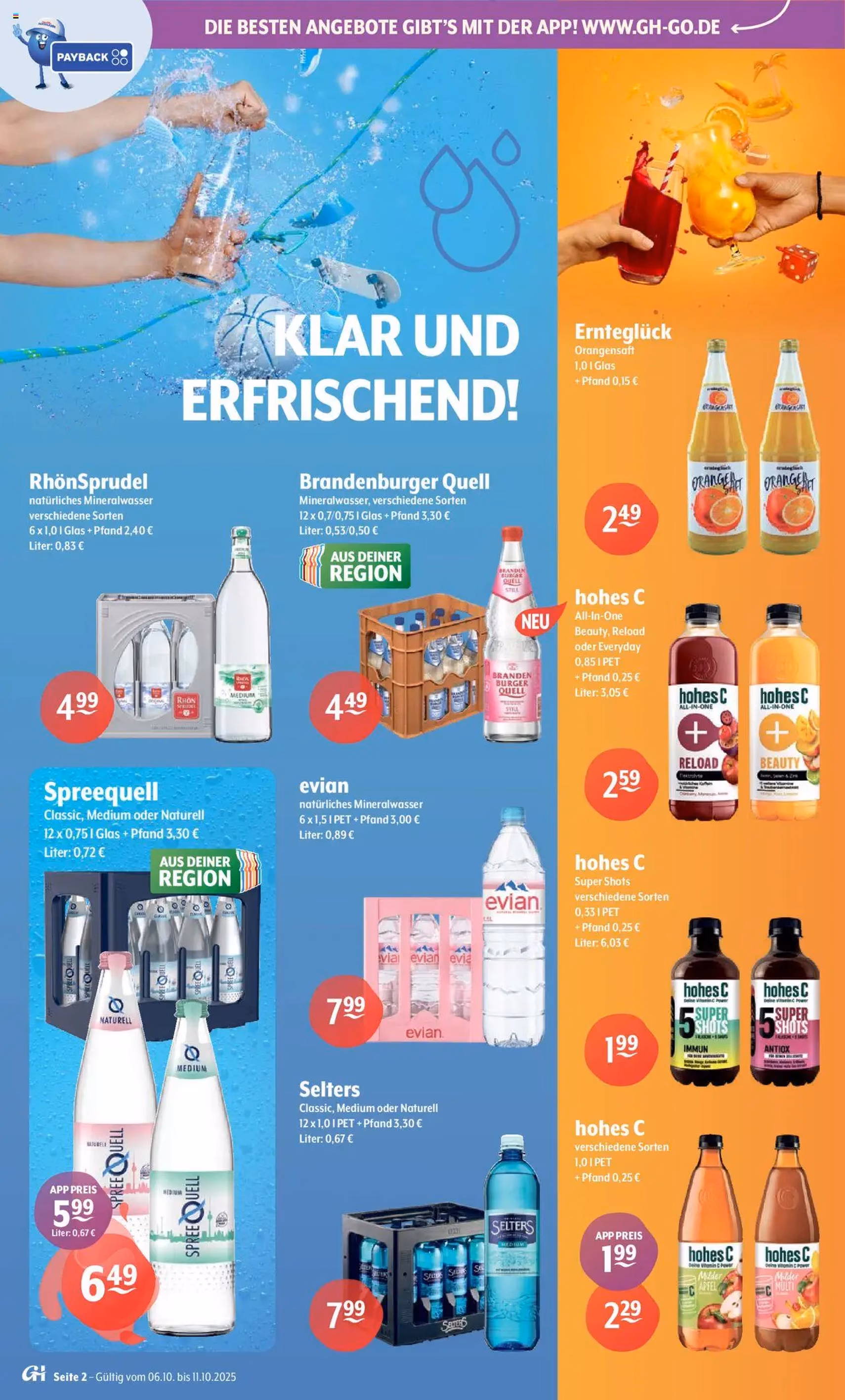 Trink und Spare Prospekt - Gültiger Prospekt ab 06.10.2025, Seite 2 von insgesamt 11