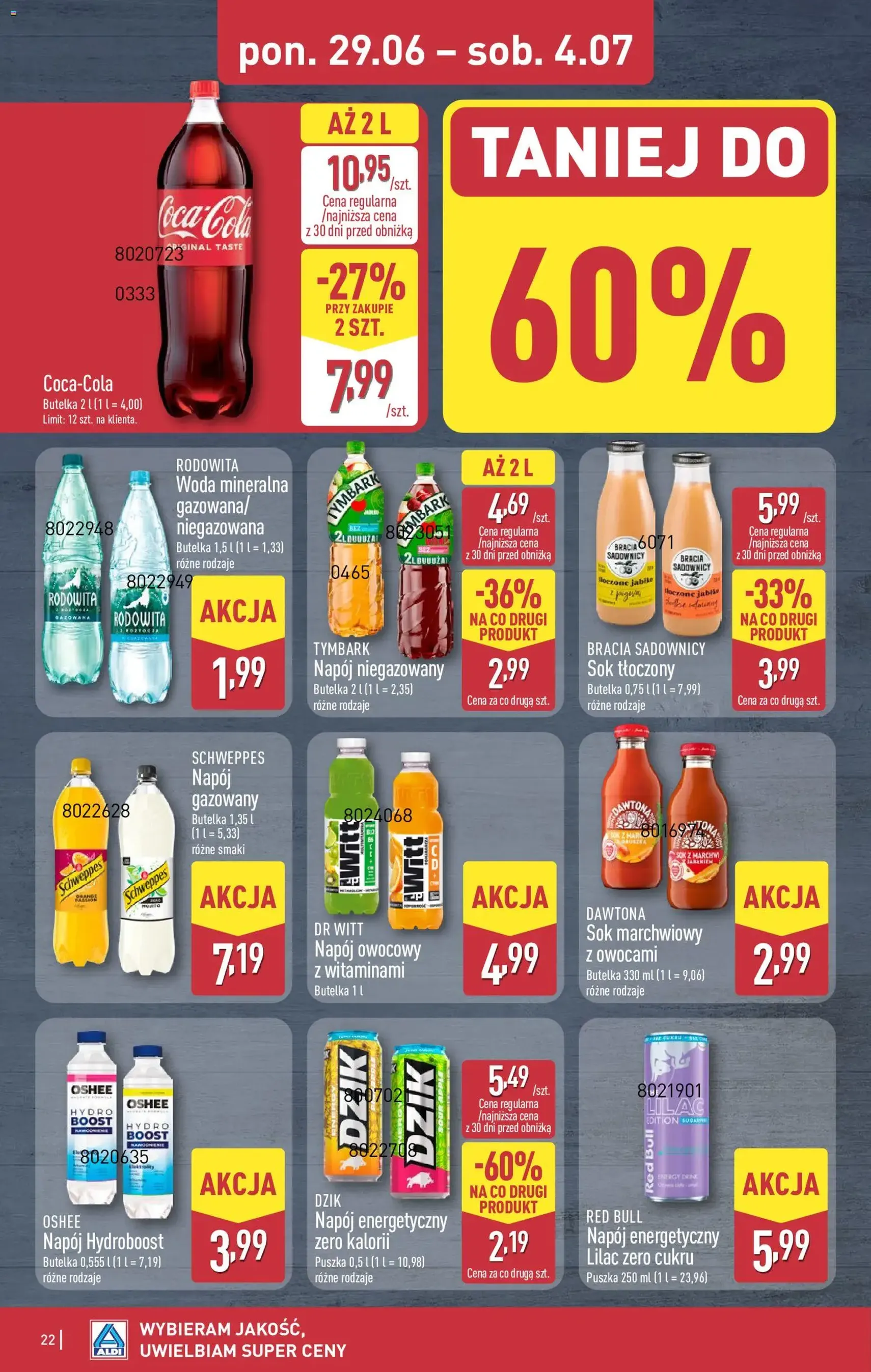 Aldi gazetka - ważny gazetka od 29.06.2026 strona 22 z 46