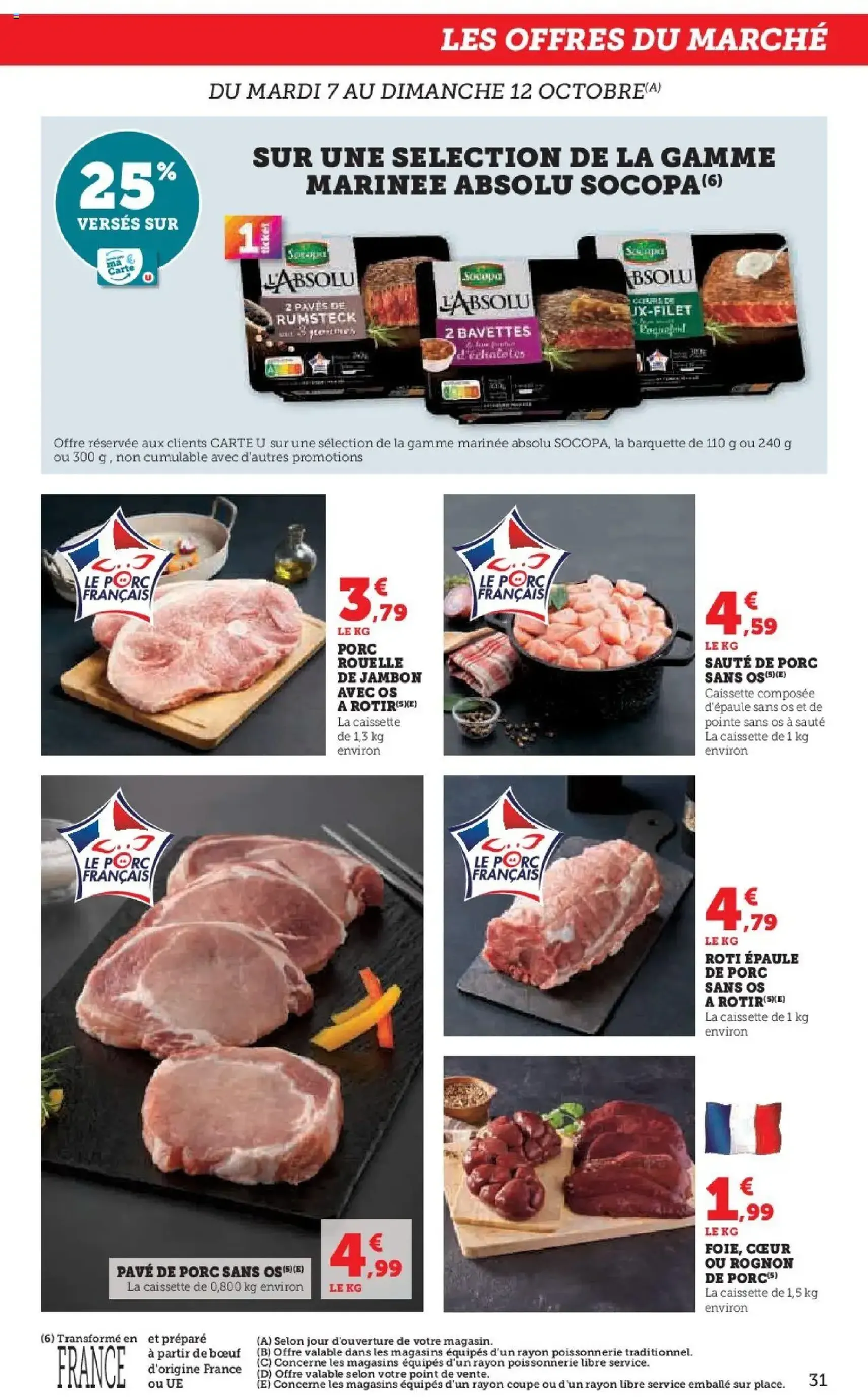 Hyper U catalogue - brochure valable à partir du 07/10/2025, page 31 sur 44
