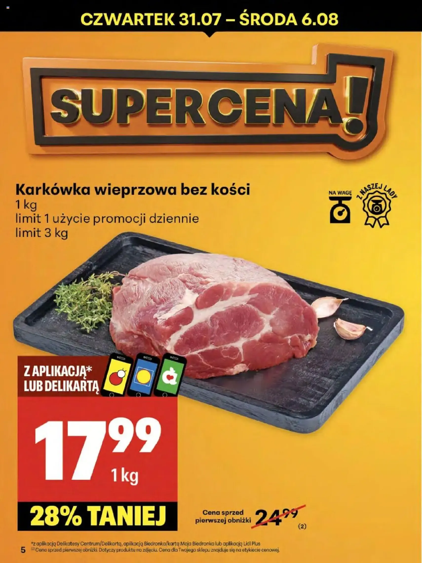 Delikatesy Centrum Gazetka - ważny gazetka od 31.07.2025 strona 5 z 52 Delikatesy Centrum Gazetka - ważny gazetka od 31.07.2025 strona 5 z 52