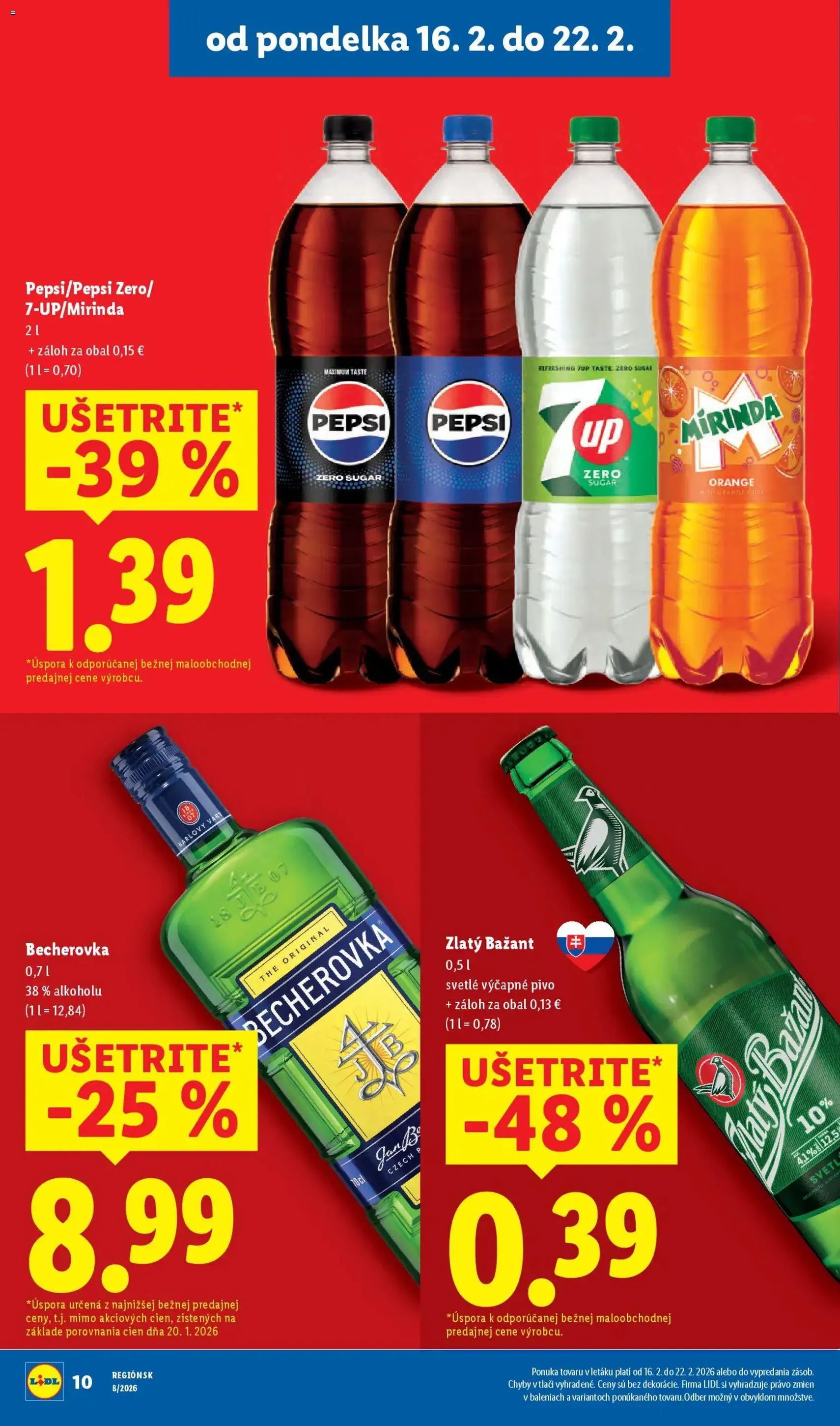 Lidl leták - platný leták od 16.02.2026 strana 10 z 95