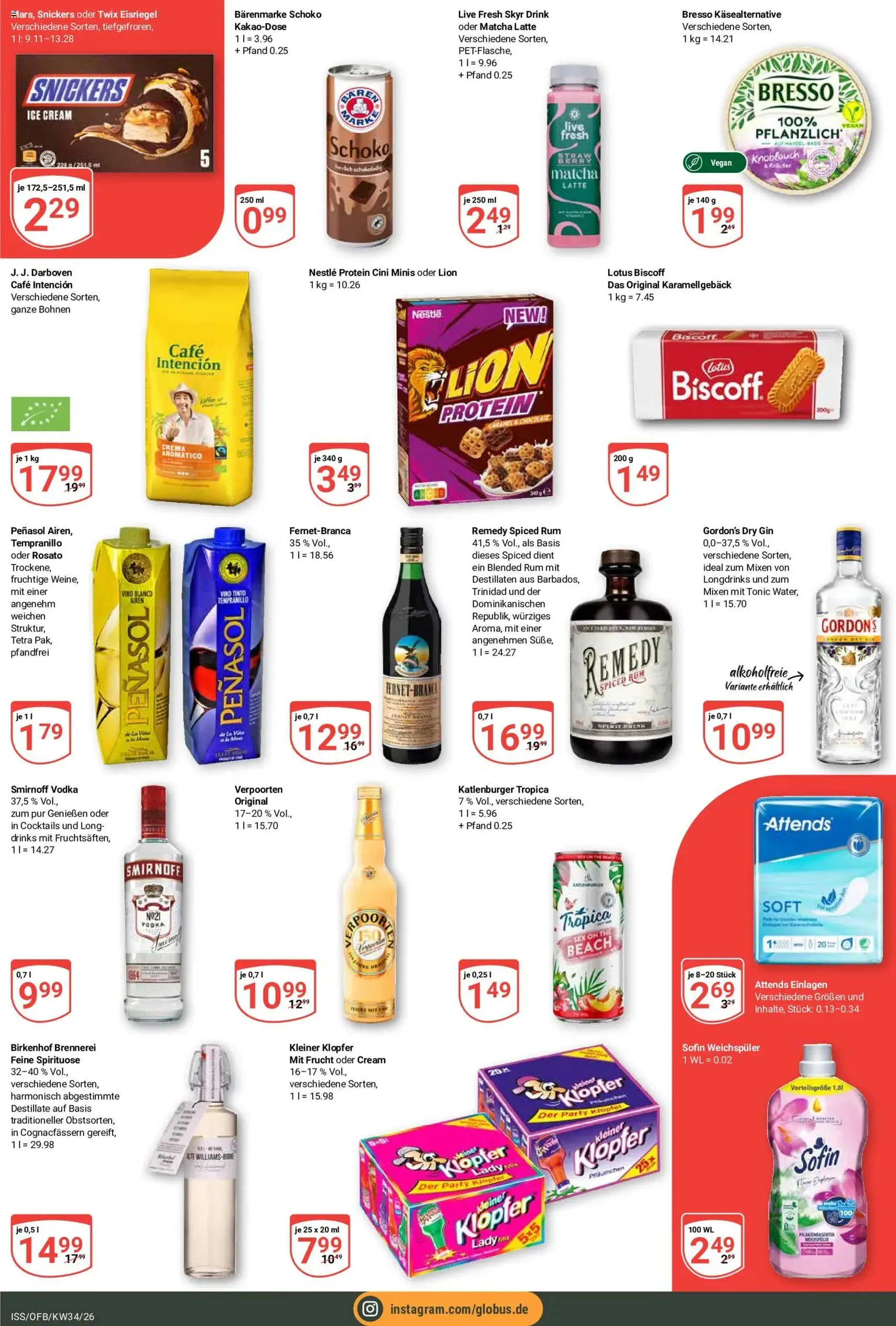 Globus Prospekt - Gültiger Prospekt ab 17.08.2026, Seite 7 von insgesamt 30