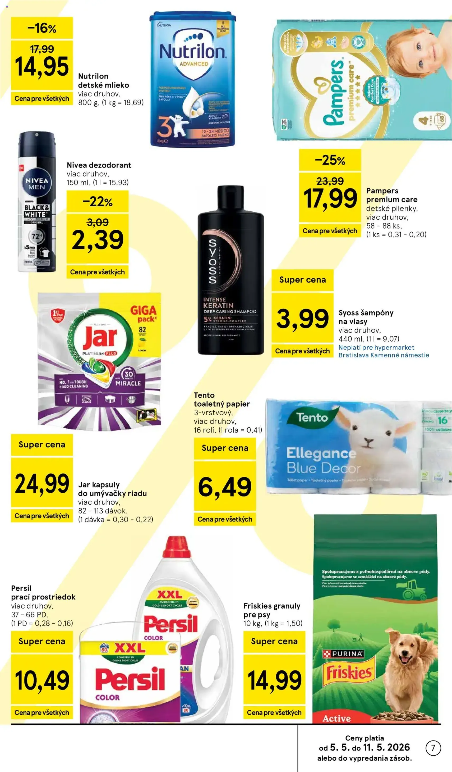 Tesco Hypermarket - leták - platný leták od 06.05.2026 strana 7 z 50