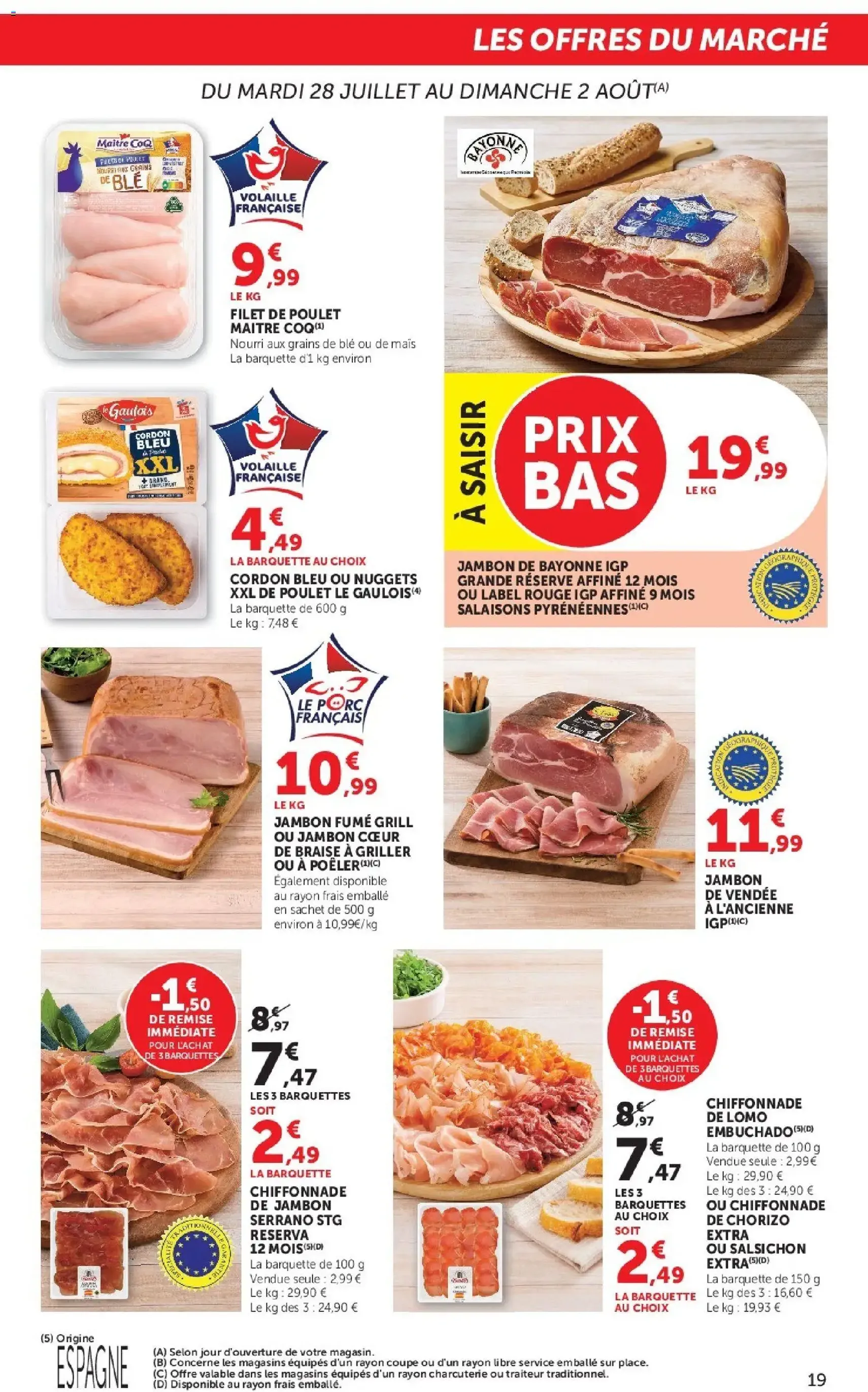 Super U catalogue - brochure valable à partir du 28/07/2026, page 19 sur 24