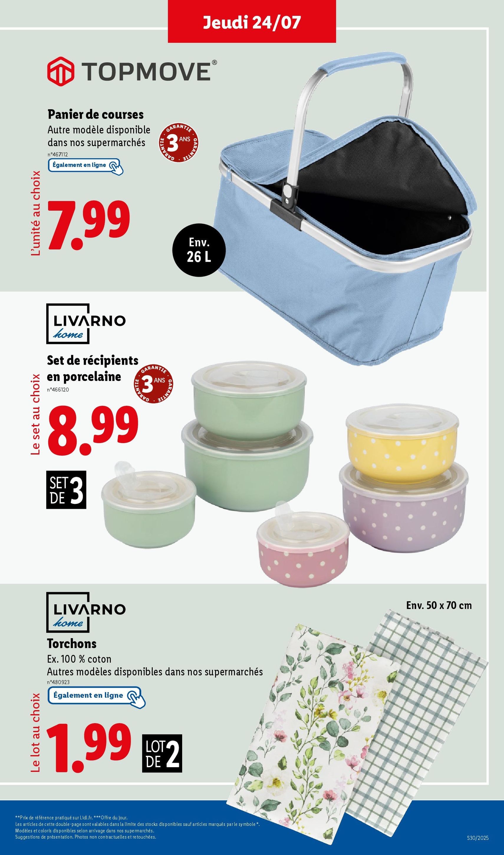 LIDL catalogue semaine 29 - brochure valable à partir du 24/07/2025, page 39 sur 73 LIDL catalogue semaine 29 - brochure valable à partir du 24/07/2025, page 39 sur 73