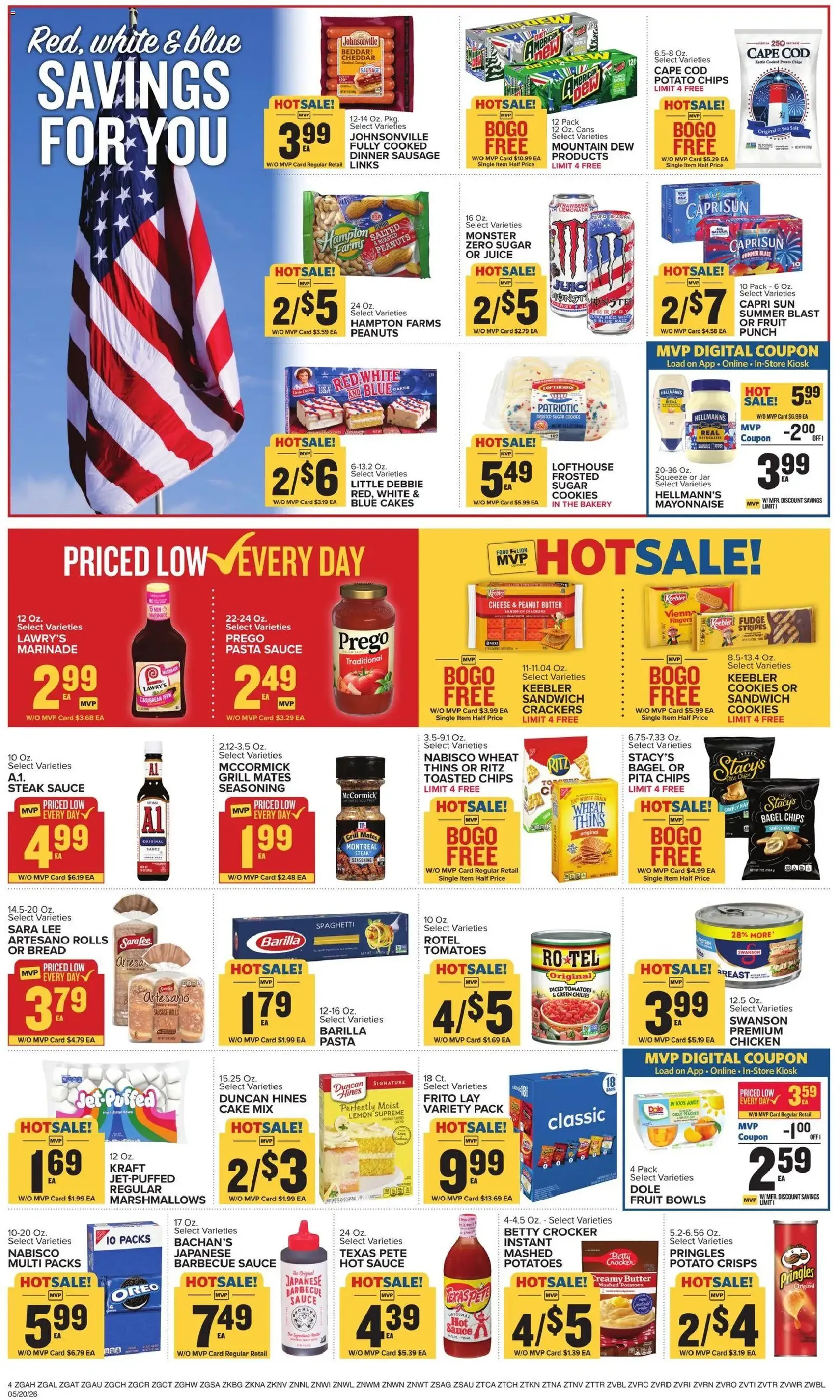 Food Lion Weekly Ad - valid flyer from 05/20/2026, page 5 of 12