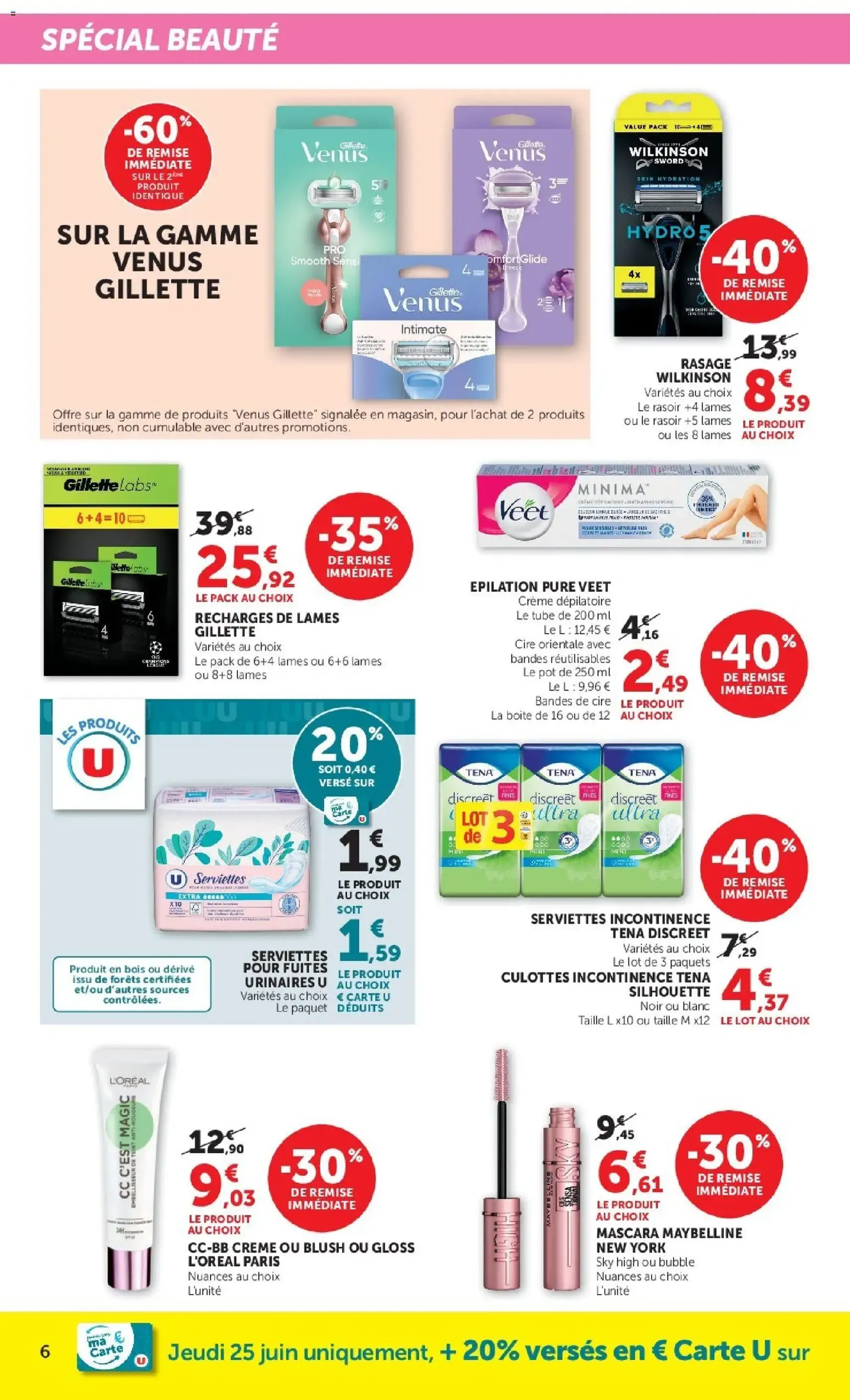 Super U catalogue - brochure valable à partir du 23/06/2026, page 6 sur 44