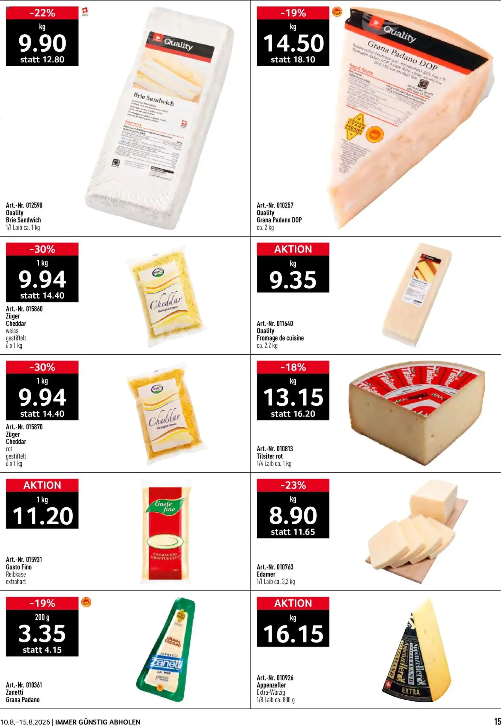 Prodega aktionen - Gültiger Prospekt ab 10.08.2026, Seite 15 von insgesamt 36