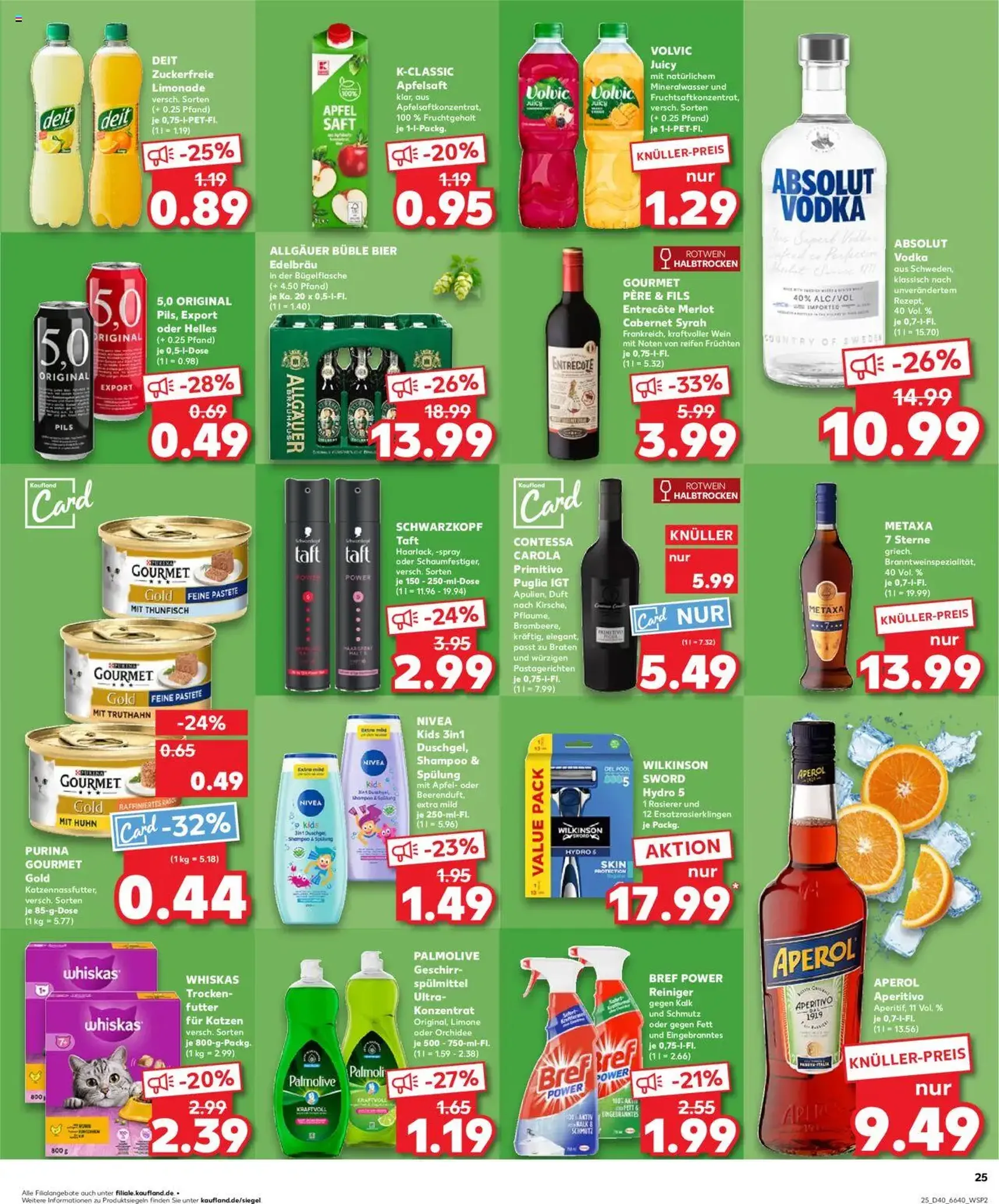 Kaufland Prospekt - Gültiger Prospekt ab 02.10.2025, Seite 25 von insgesamt 34