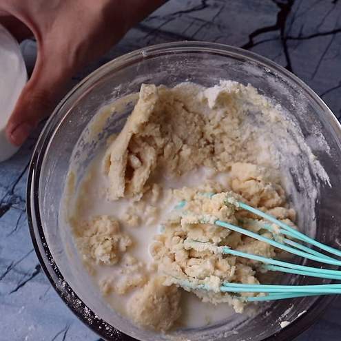 Plumcake alle mele - procedimento 1