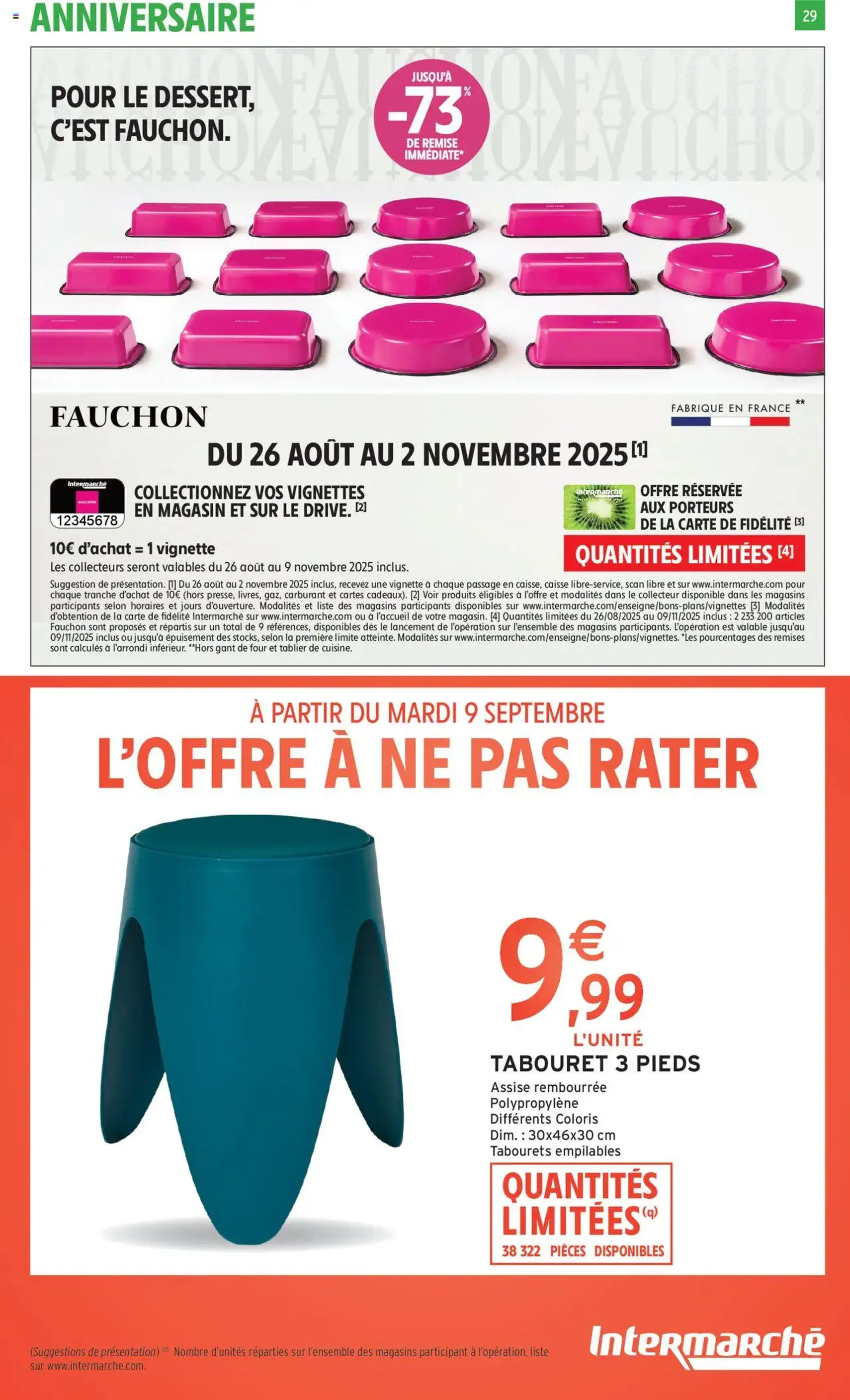Intermarché - C'est le très gros anniversaire - brochure valable à partir du 09/09/2025, page 29 sur 36 Intermarché - C'est le très gros anniversaire - brochure valable à partir du 09/09/2025, page 29 sur 36