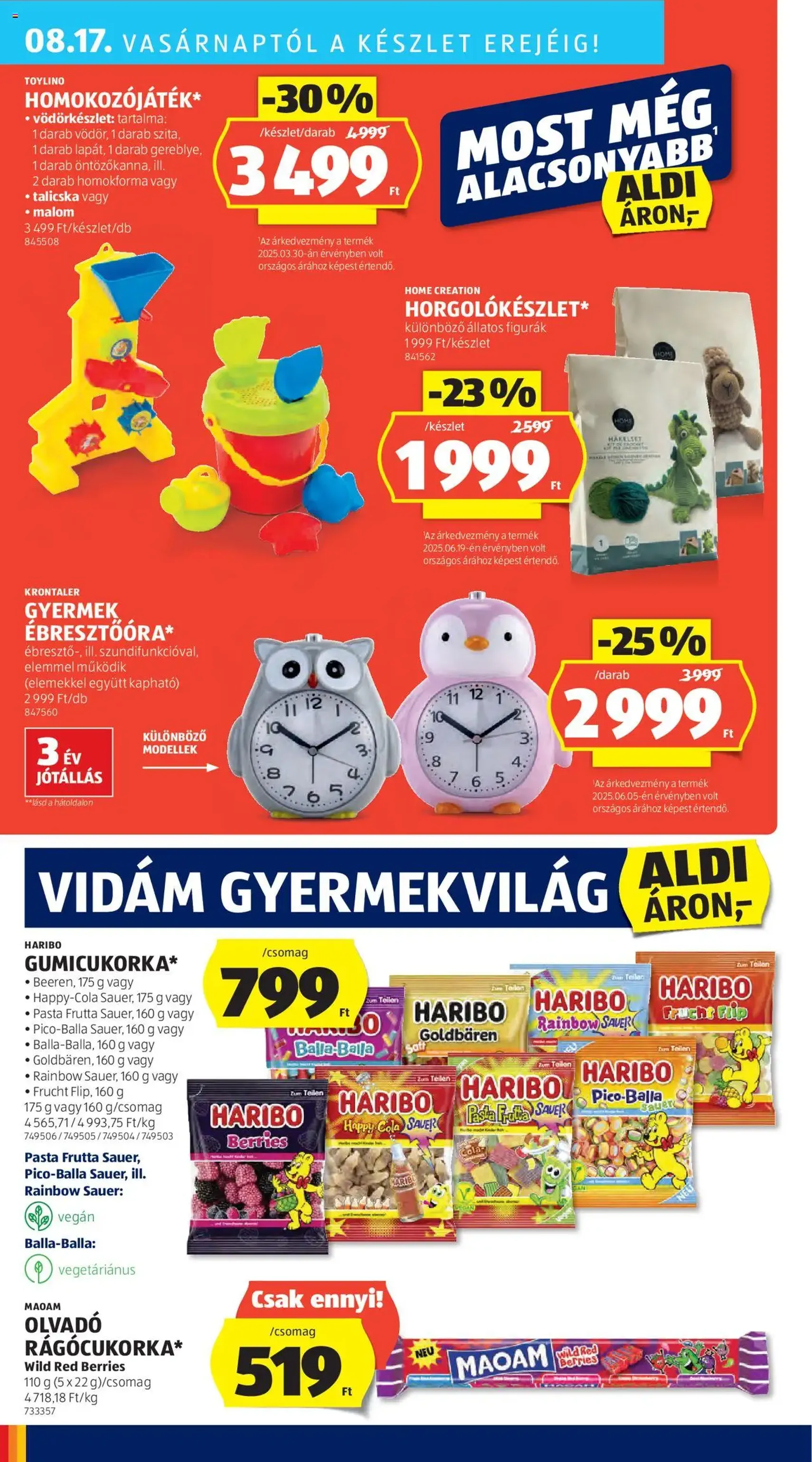 Aldi Akciós újság - 2025.08.14. érvényes szórólap 42 oldal 52 oldalból Aldi Akciós újság - 2025.08.14. érvényes szórólap 42 oldal 52 oldalból