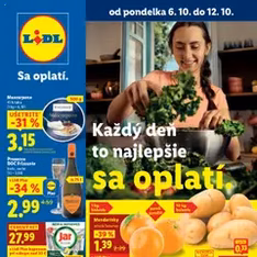 Lidl leták - náhľad letáku platný od 06.10.2025