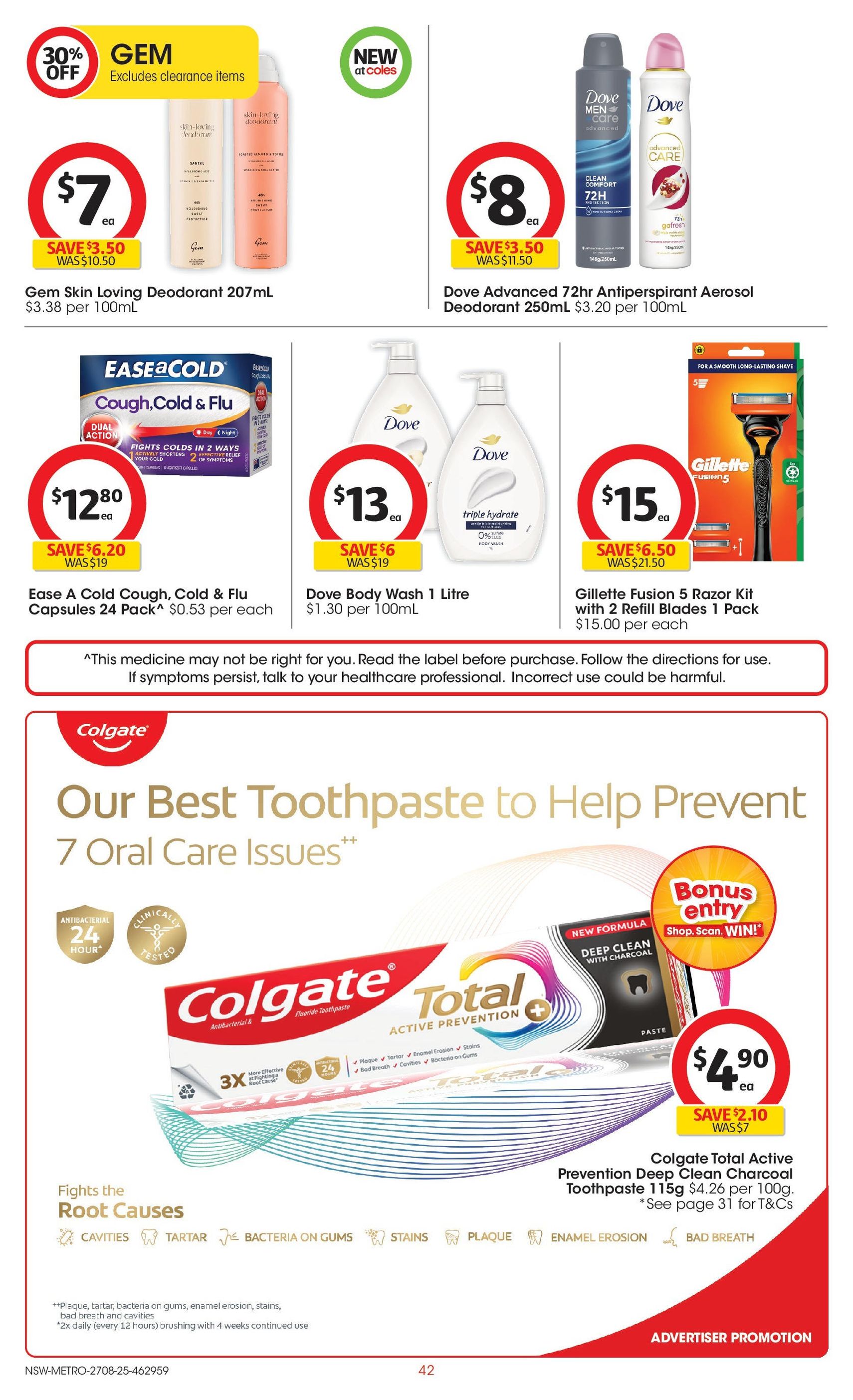 Coles Catalogue NSW - valid flyer from 27/08/2025, page 42 of 51