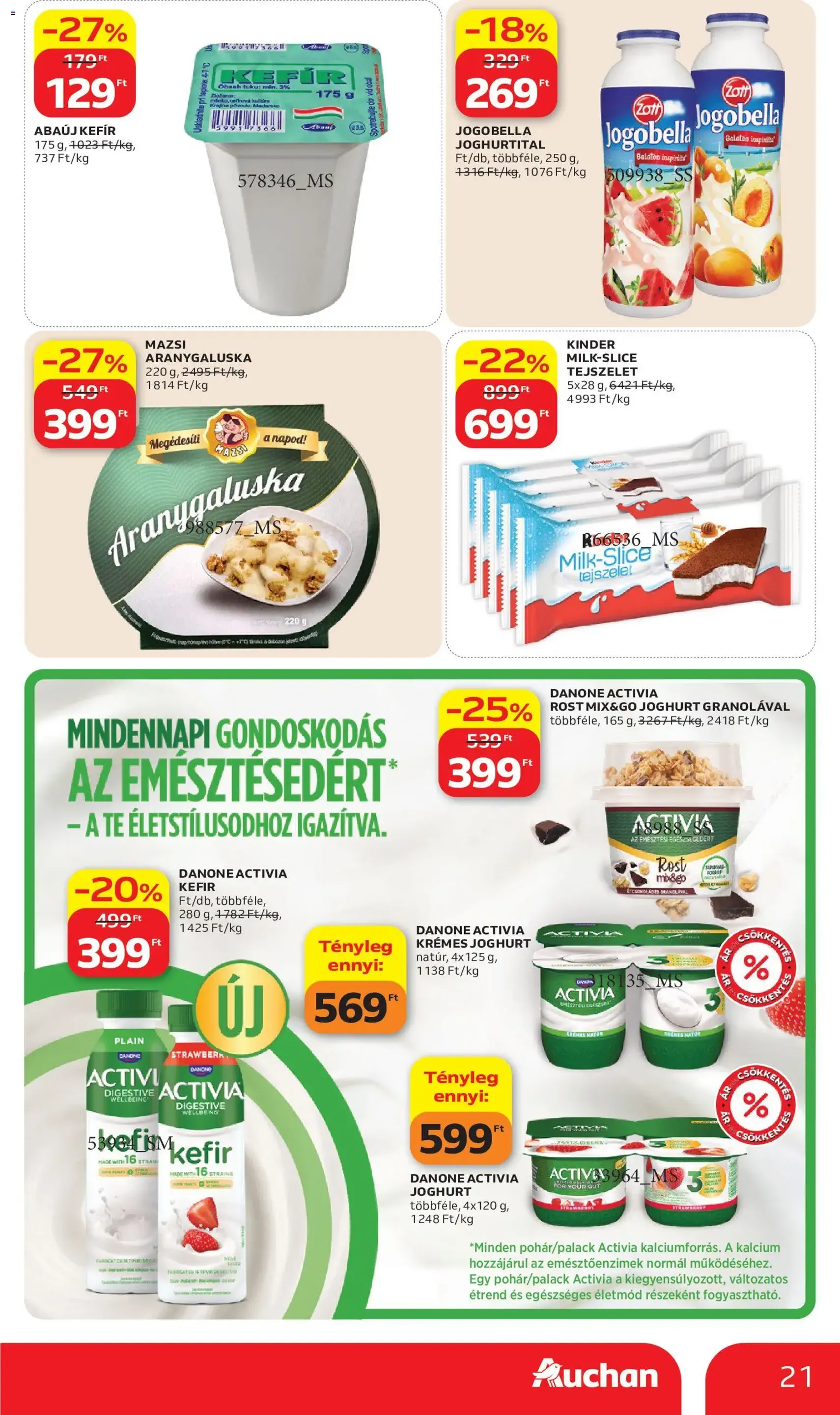 Auchan akciós újság - 2026.06.11. érvényes szórólap 21 oldal 46 oldalból
