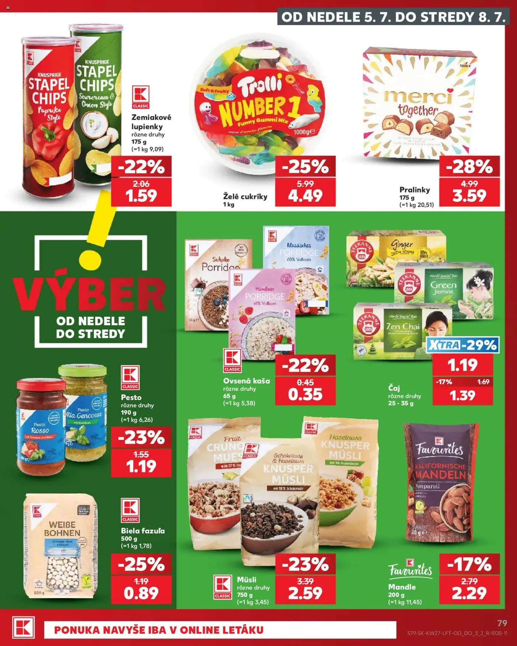 Kaufland SK akciós újság - 2026.07.02. érvényes szórólap 79 oldal 80 oldalból