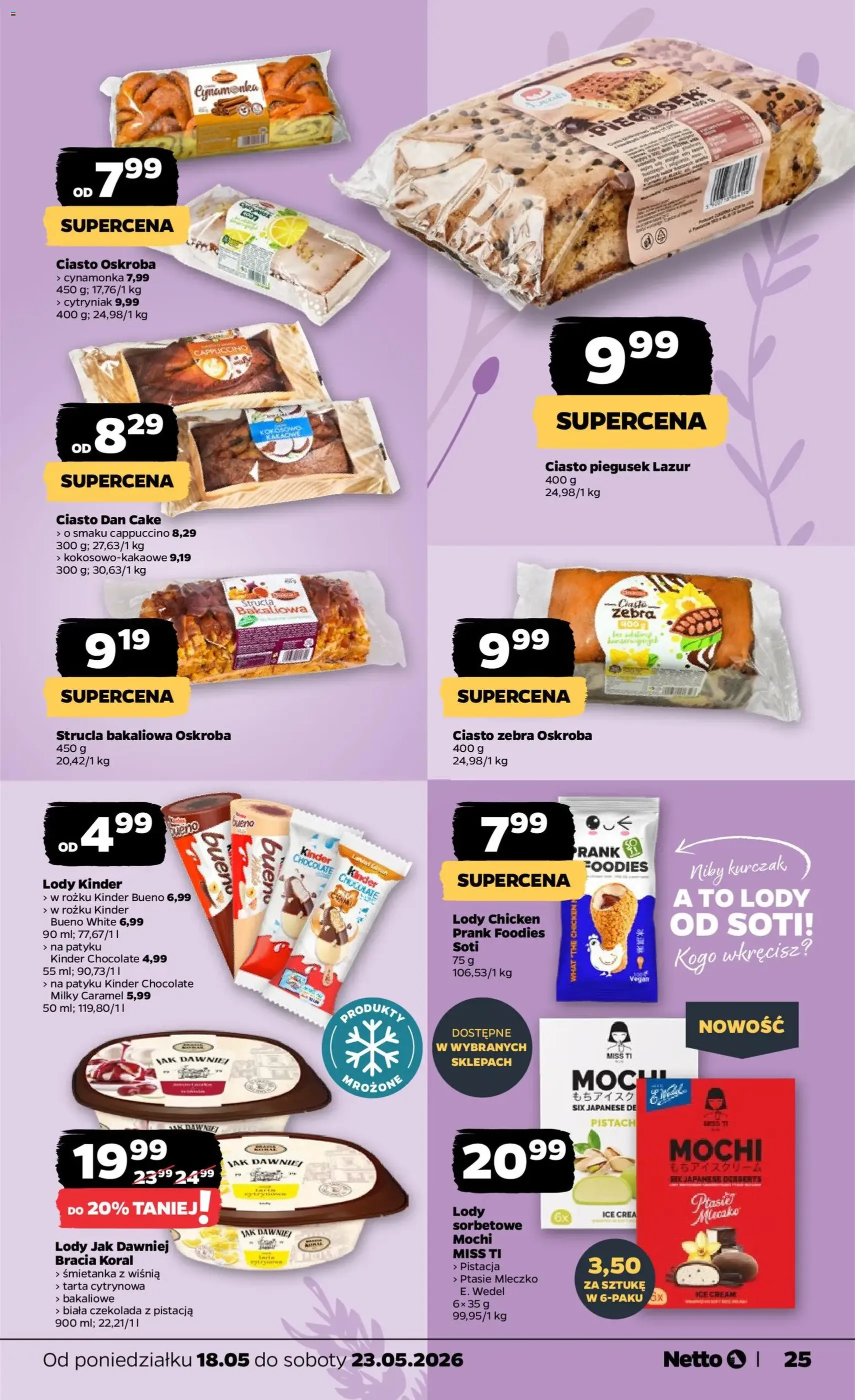 Netto gazetka od poniedziałku spożywcza - ważny gazetka od 18.05.2026 strona 25 z 38