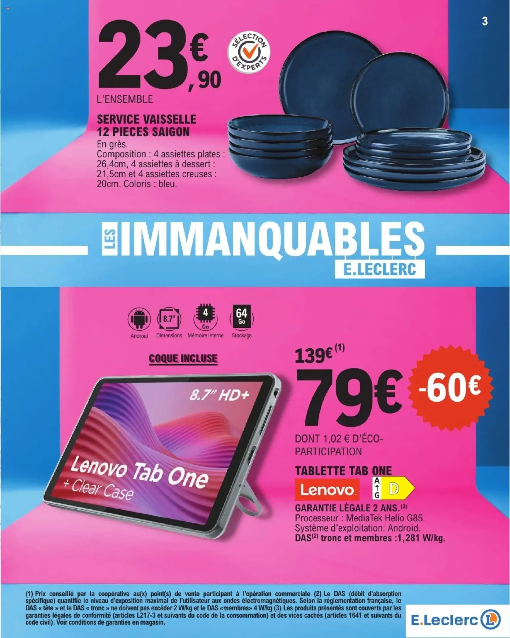 E.Leclerc catalogue semaine 2 - brochure valable à partir du 06/01/2026, page 3 sur 56