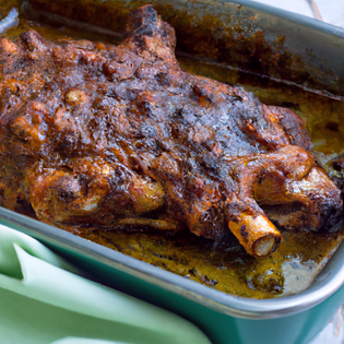 Recipe preview Best Ever Greek Roast Lamb Leg
