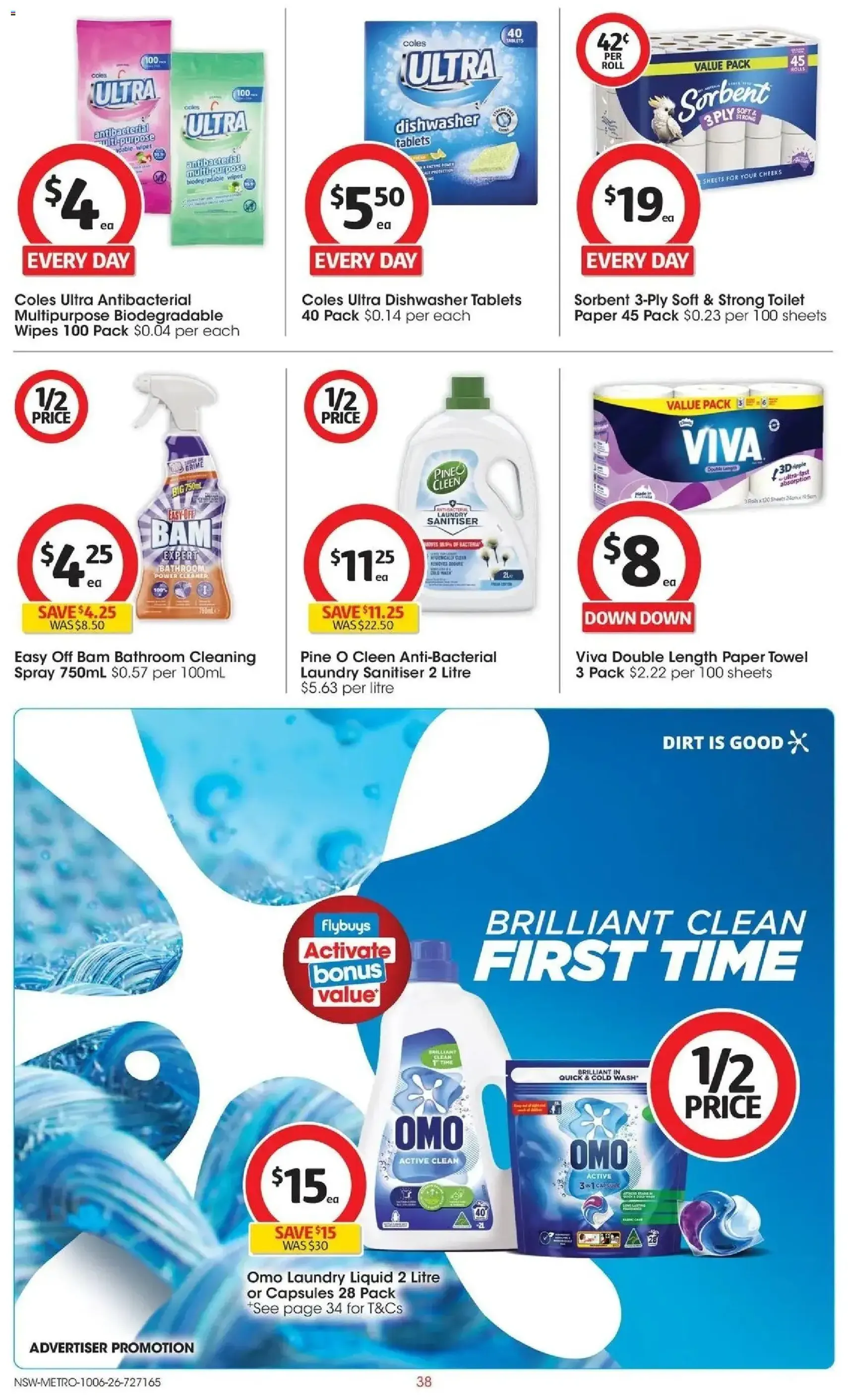 Coles catalogue - valid flyer from 10/06/2026, page 38 of 47