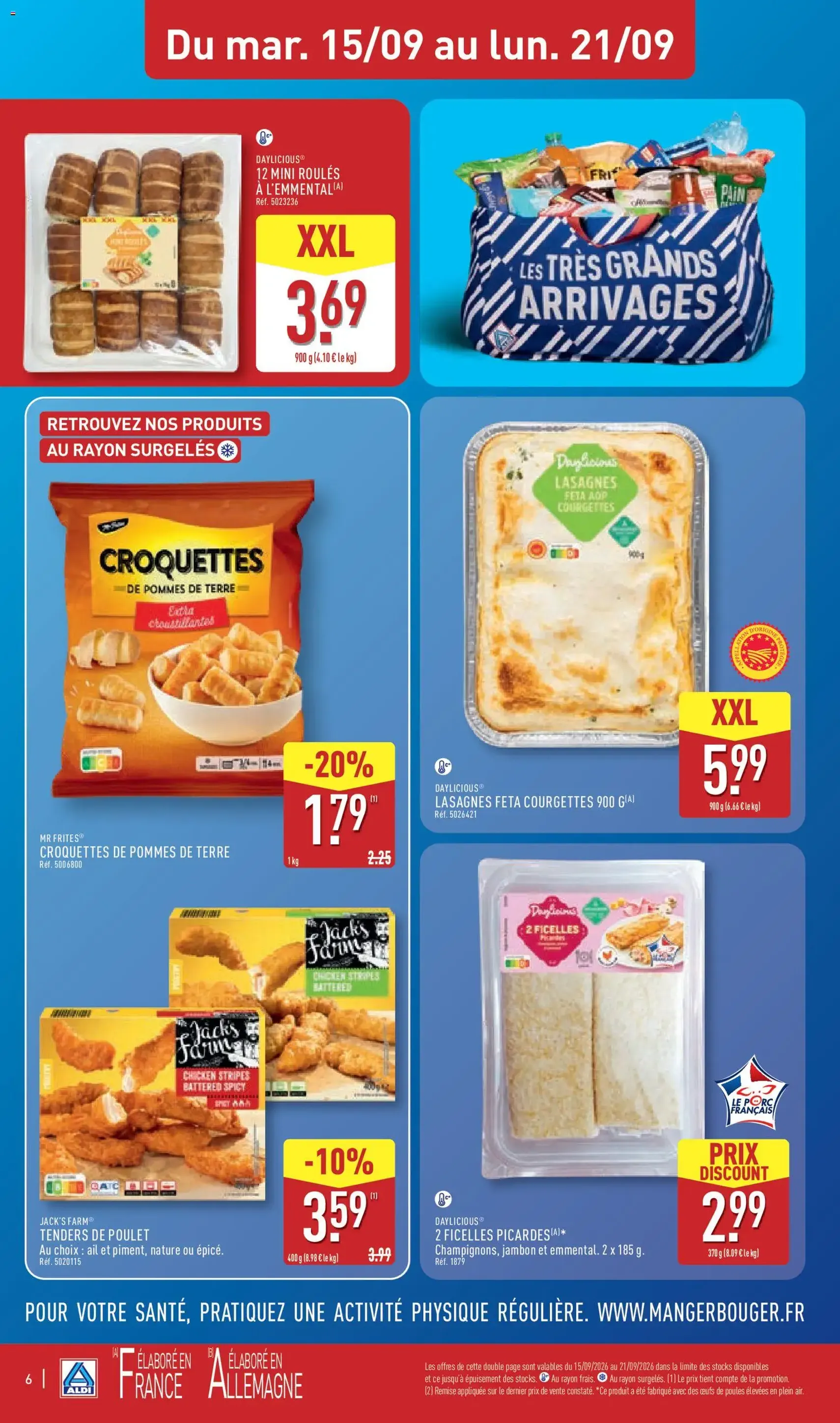 Aldi catalogue - brochure valable à partir du 15/09/2026, page 8 sur 41