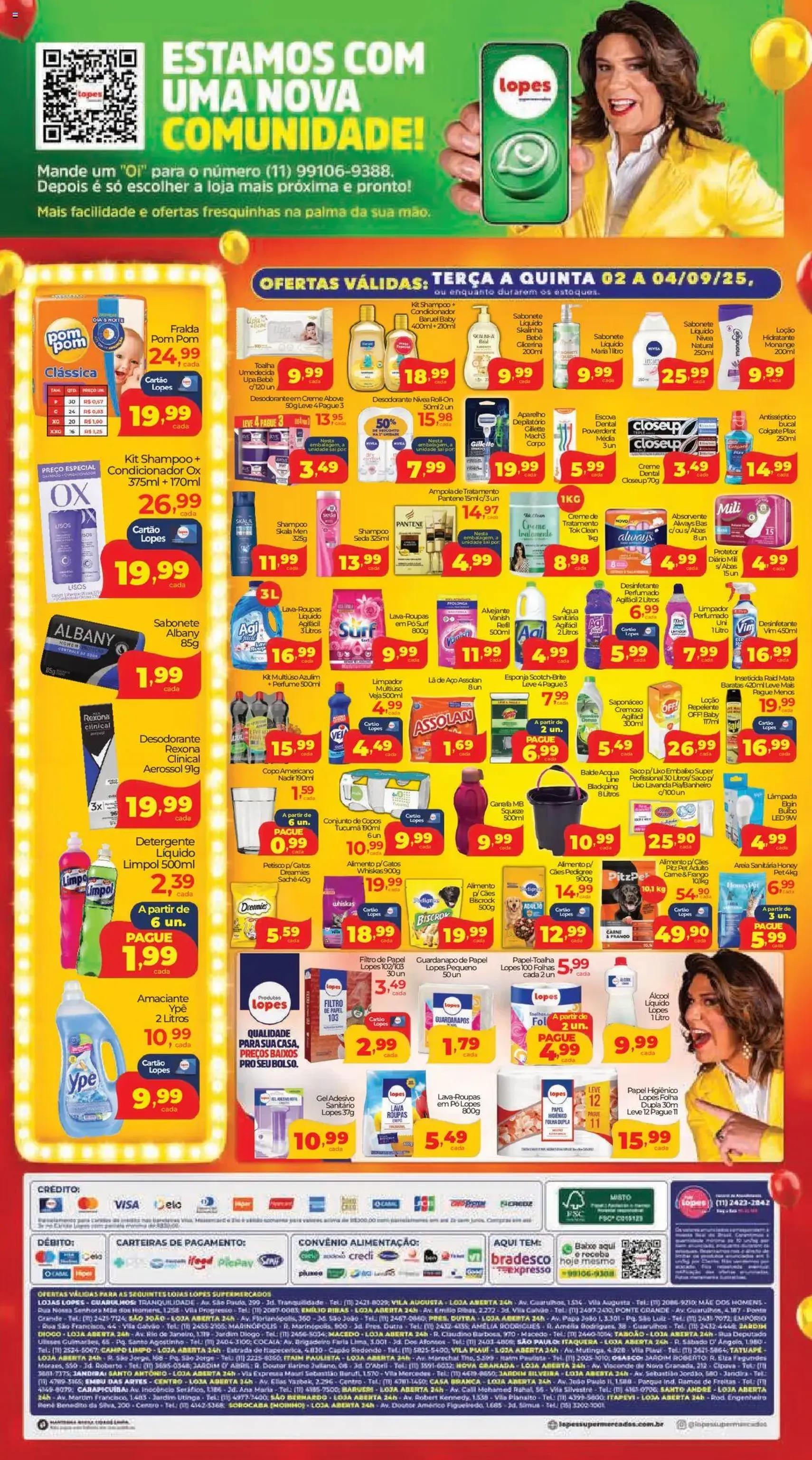 Lopes Supermercados - Ofertas da semana - folheto válido a partir de 02/09/2025 página 4 de 4
