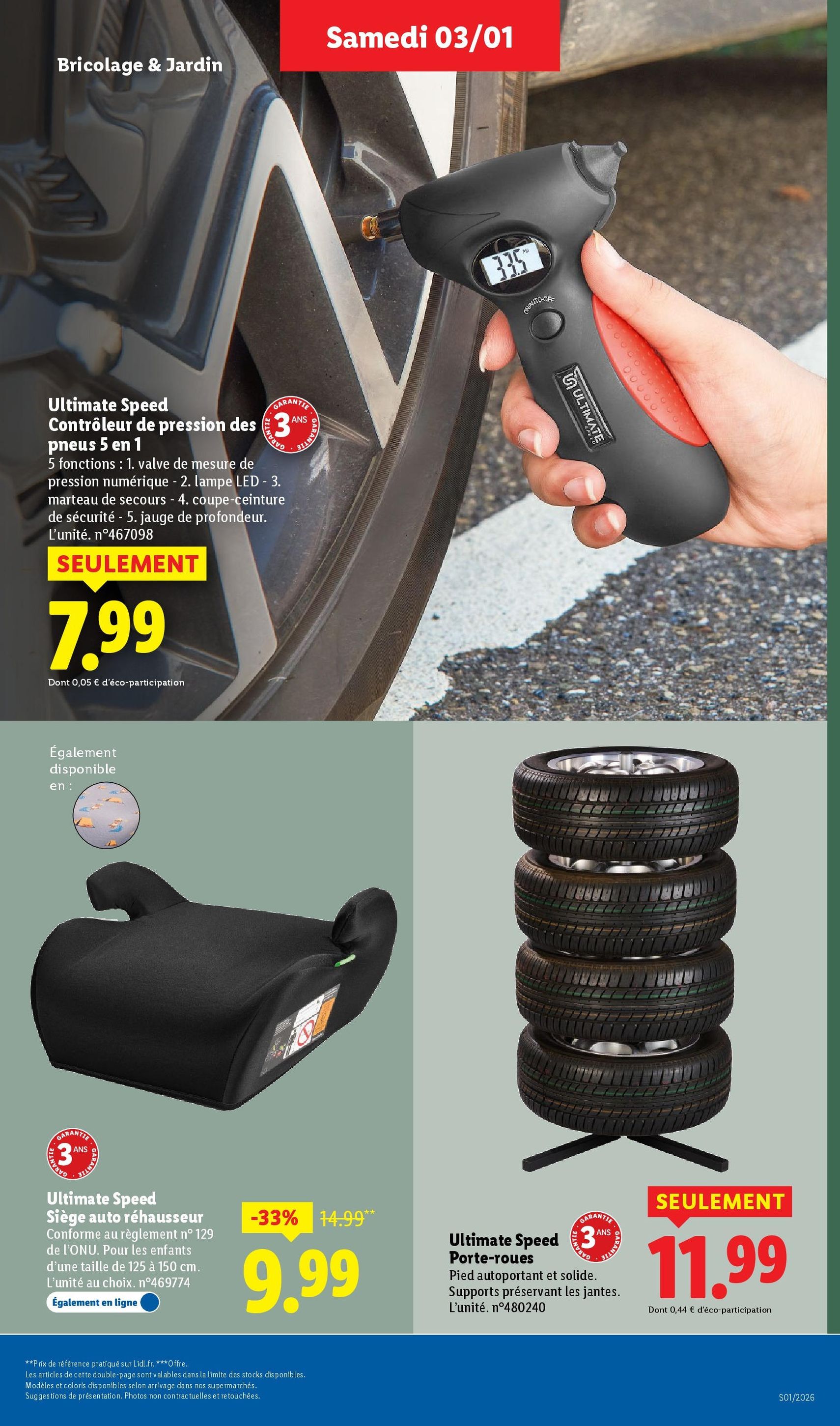 LIDL catalogue semaine 1 - brochure valable à partir du 03/01/2026, page 47 sur 77