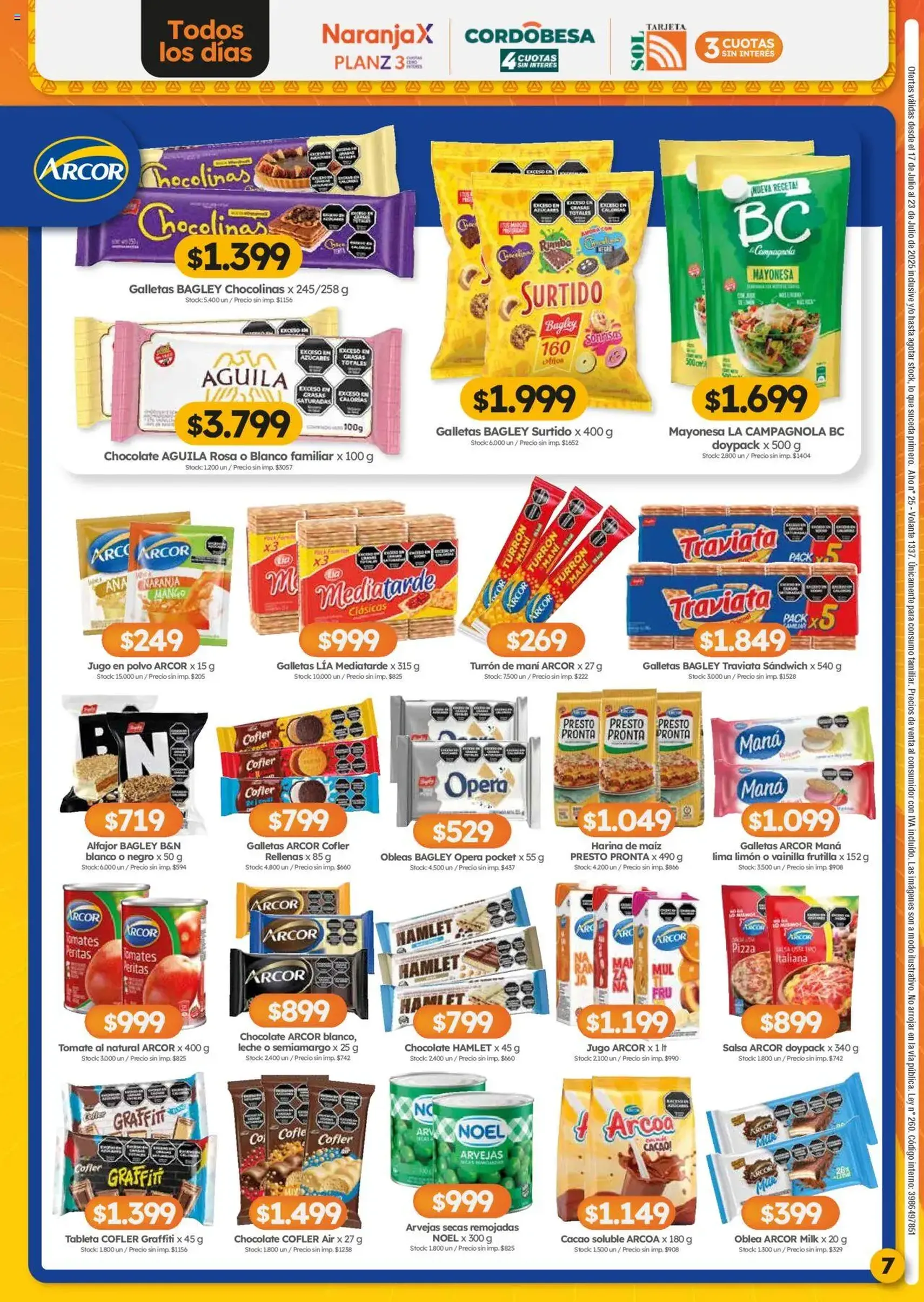 Cordiez ofertas - folleto válido desde 17/07/2025 página 7 de 8 Cordiez ofertas - folleto válido desde 17/07/2025 página 7 de 8